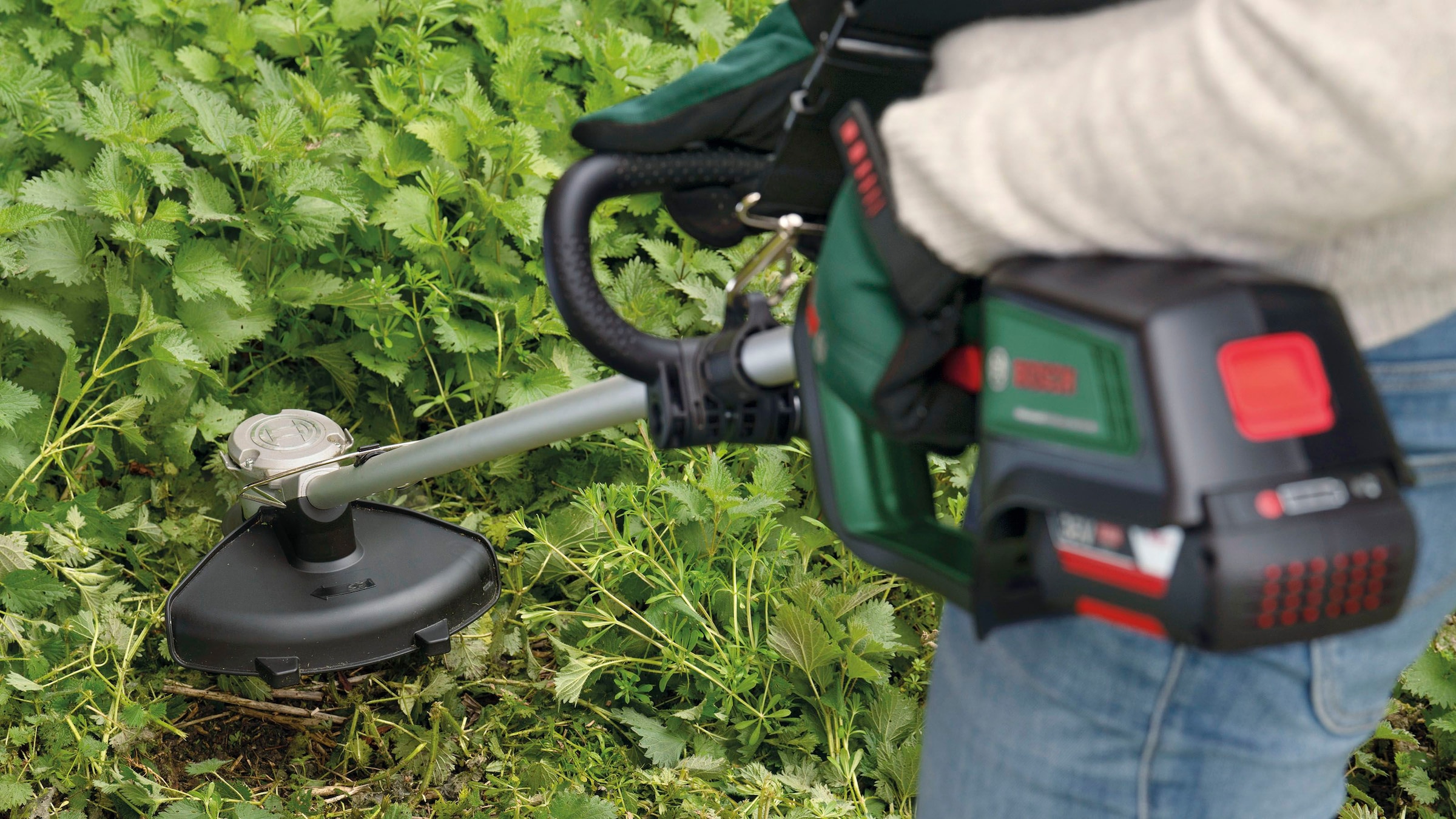 Bosch Home & Garden Akku-Rasentrimmer "AdvancedBrushCut 36V-23-750", mit Ak günstig online kaufen