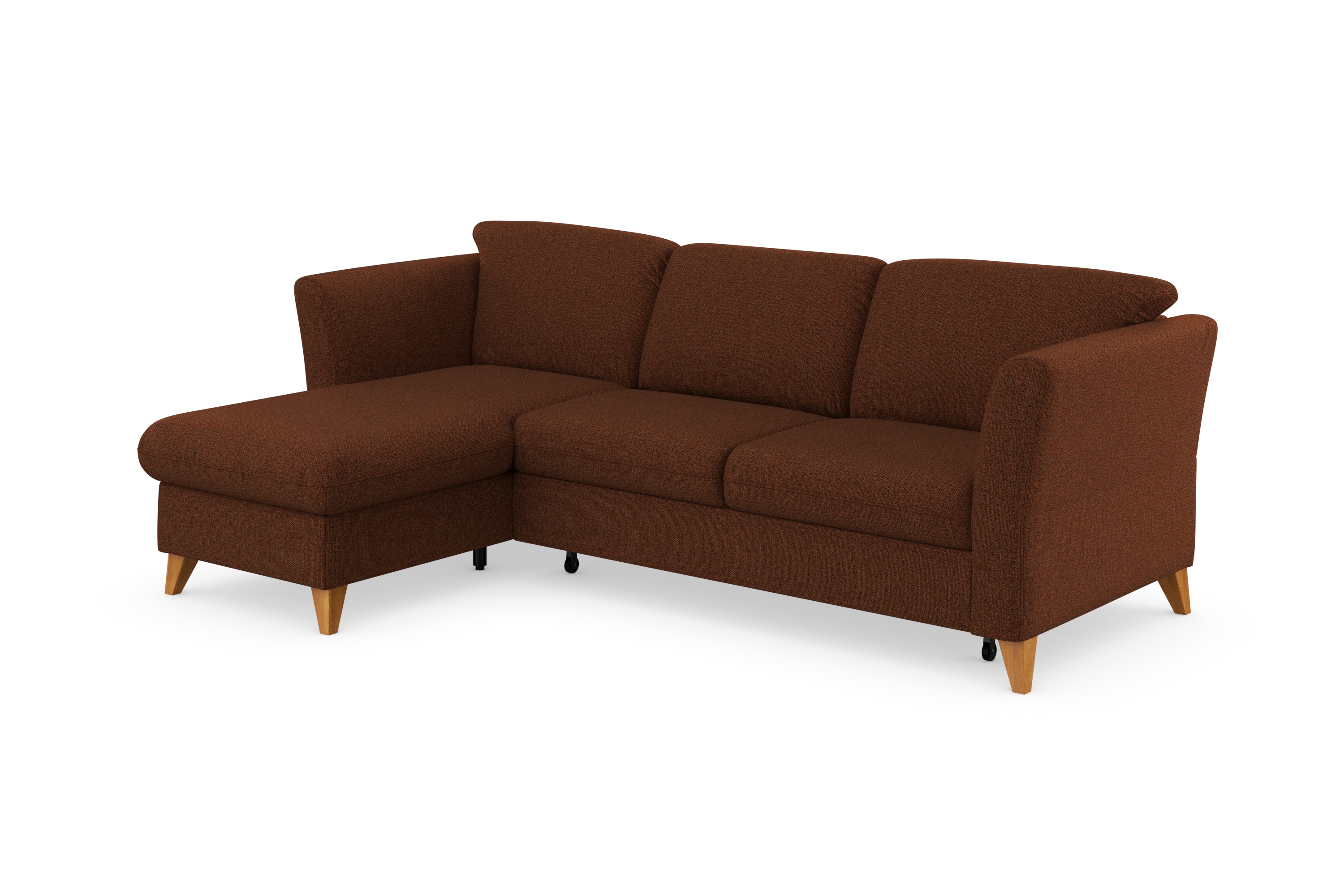 Thumbnail - Home affaire Ecksofa "Trelleborg L-Form", Federkern-Polsterung, wahlweise mit Bettfunktion und Bettkasten