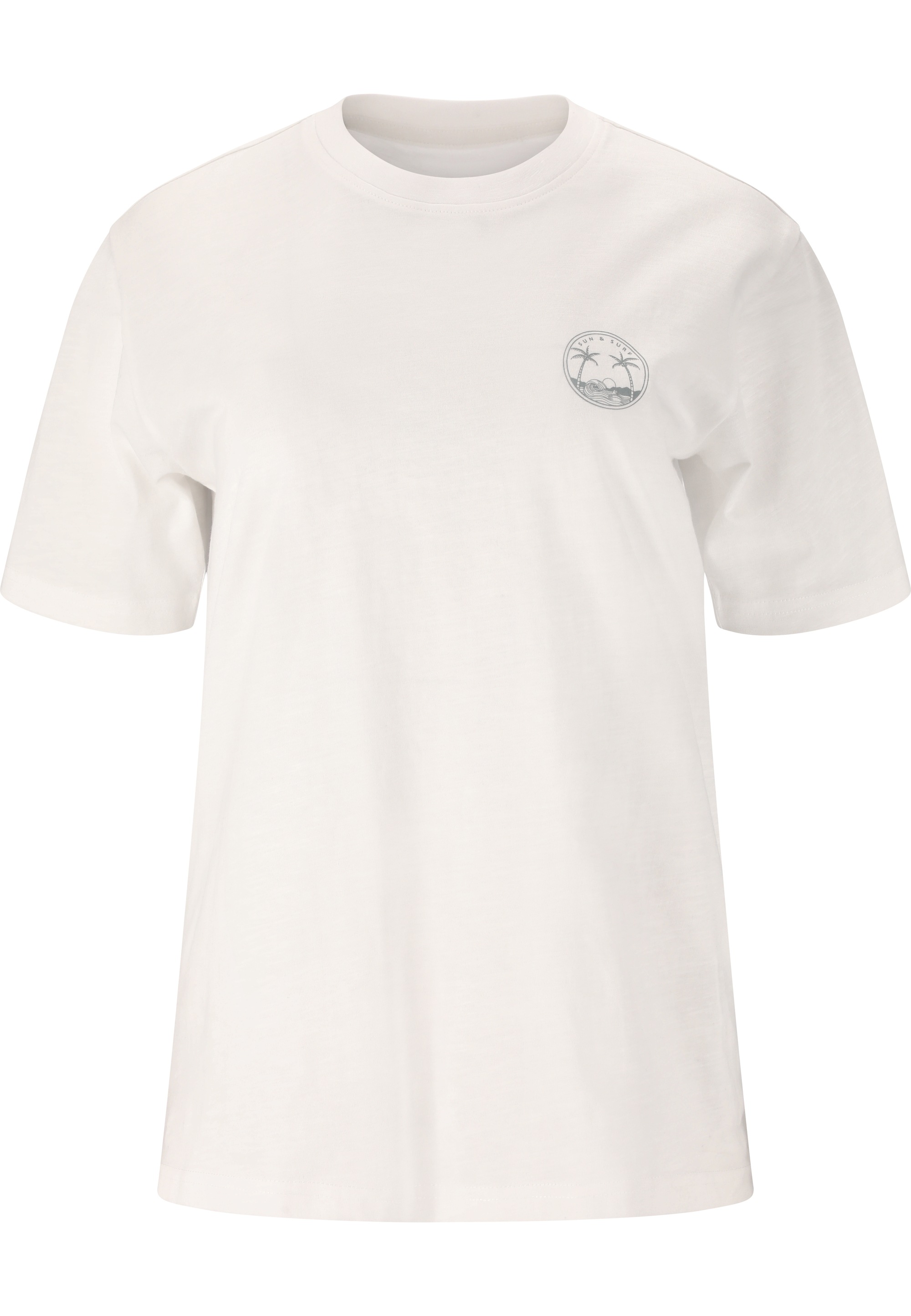 CRUZ T-Shirt »Adriana«, in simpler und komfortabler Baumwollqualität