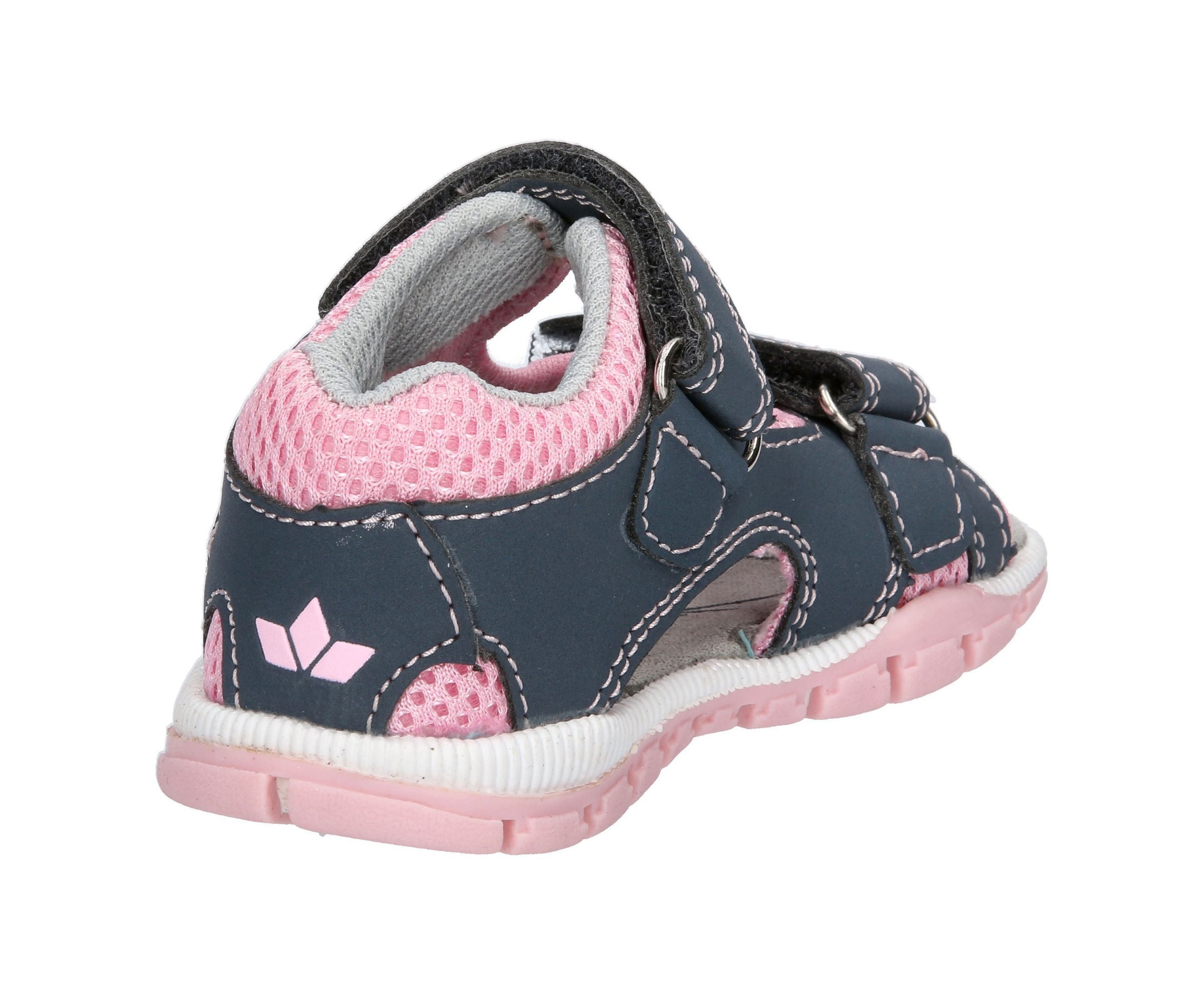 Sandale LICO "Sandale Lorin V", Mädchen, Gr. 25, grau, Synthetik, Schuhe Sandale 3