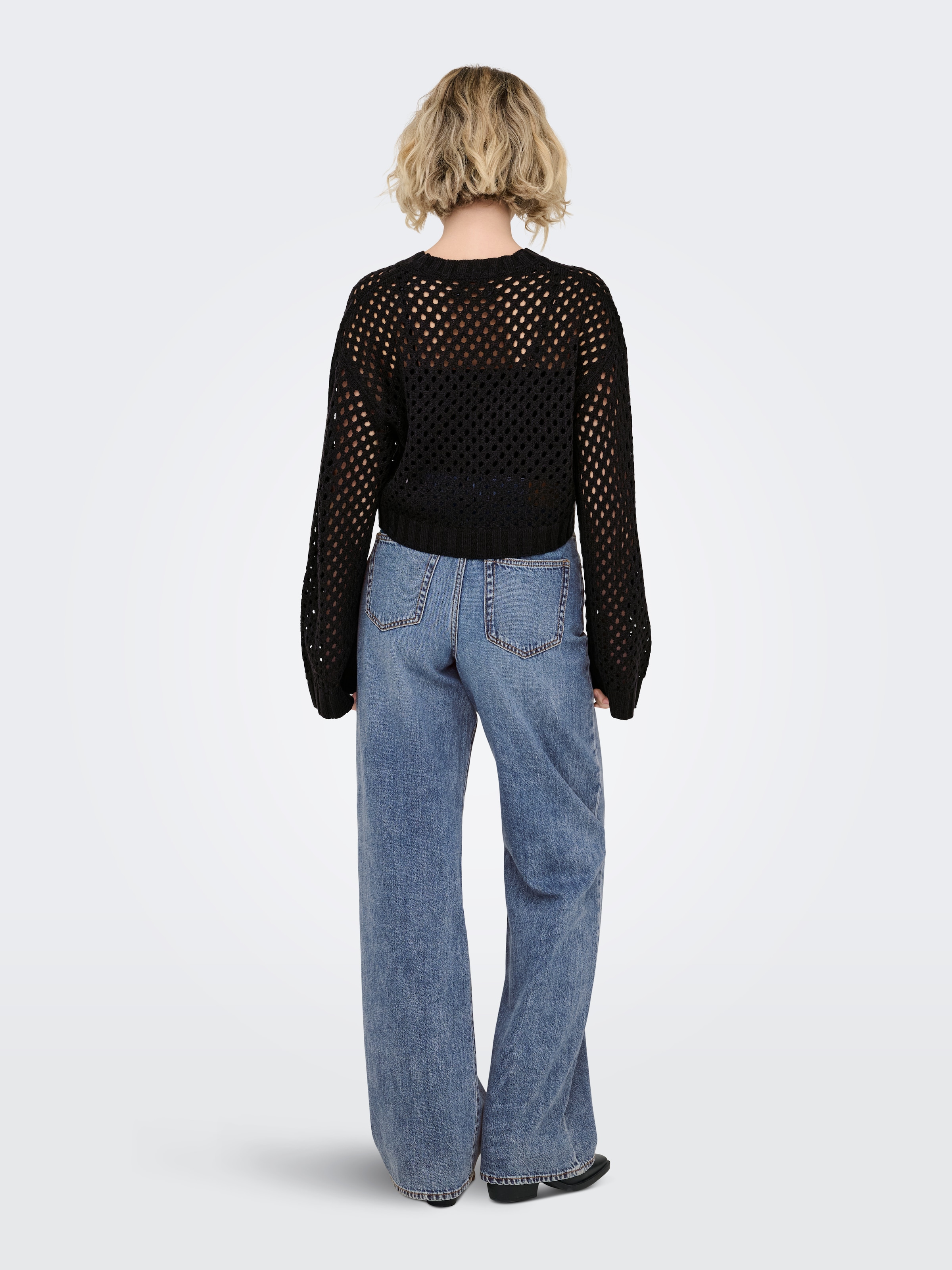 ONLY Strickpullover »ONLSMILLA SHORT PULLOVER L/S KNT NOOS«