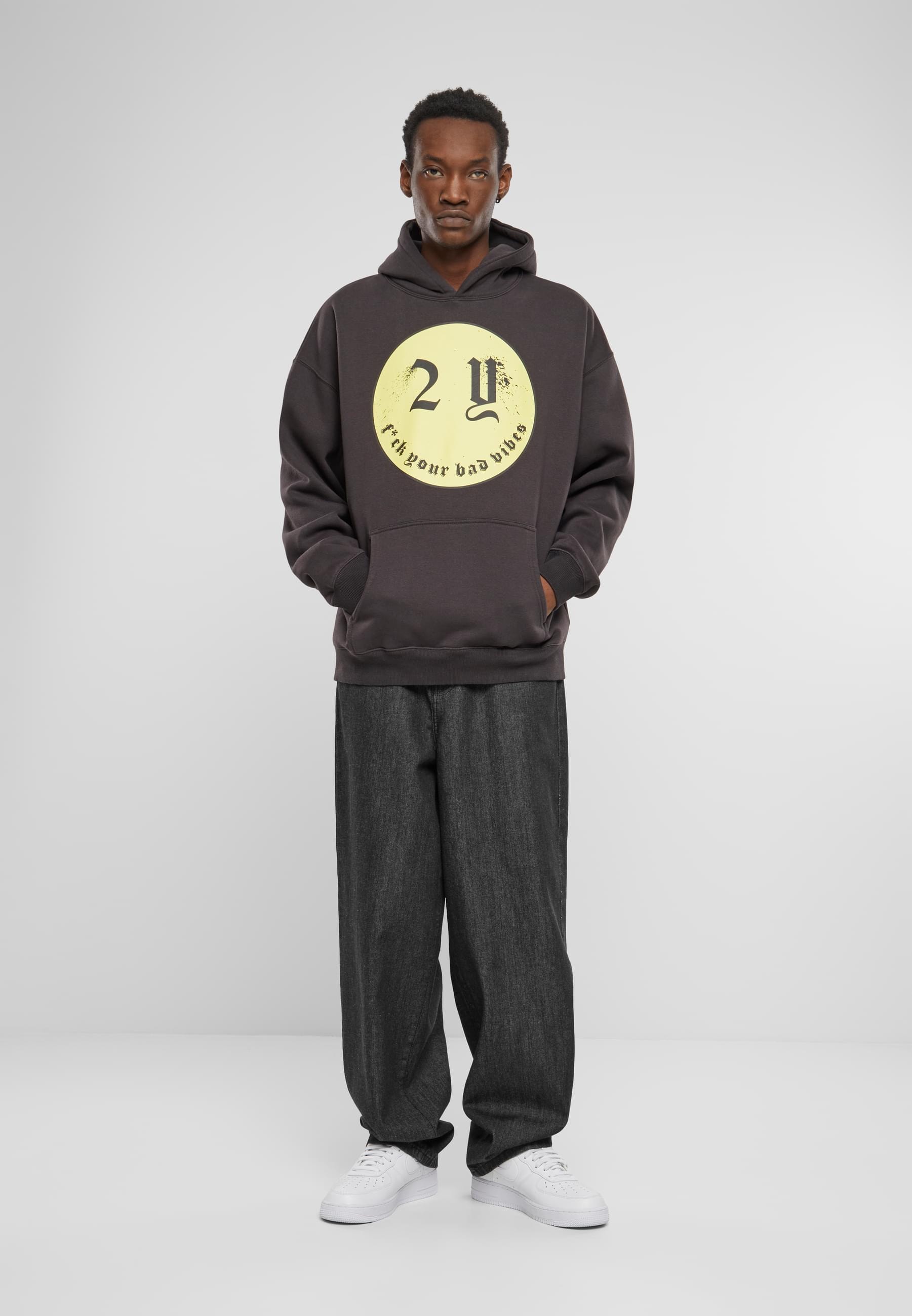 2Y Studios Kapuzensweatshirt »2Y Studios Herren Smiley Oversize Hoodie«