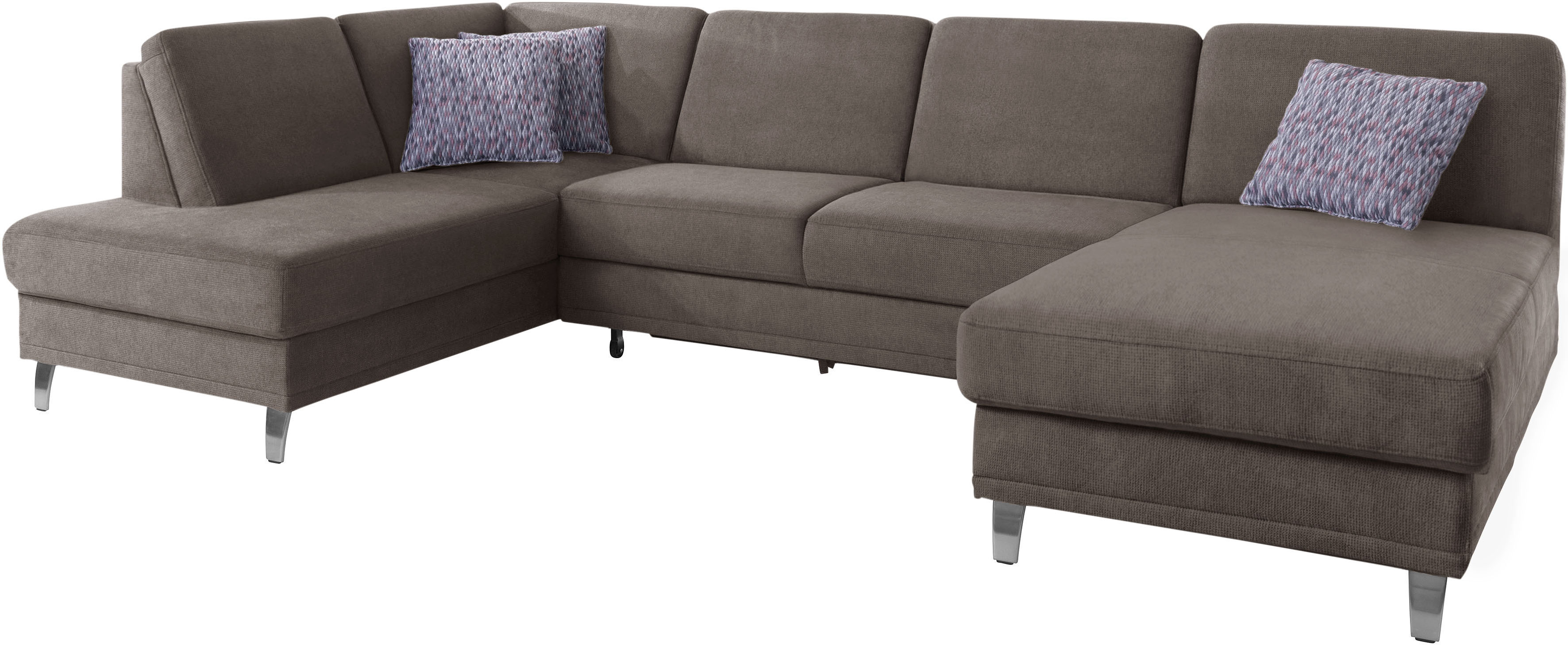 Thumbnail - sit&more Wohnlandschaft "Clio U-Form", wahlweise mit Bettfunktion und Bettkasten, inklusive Federkern