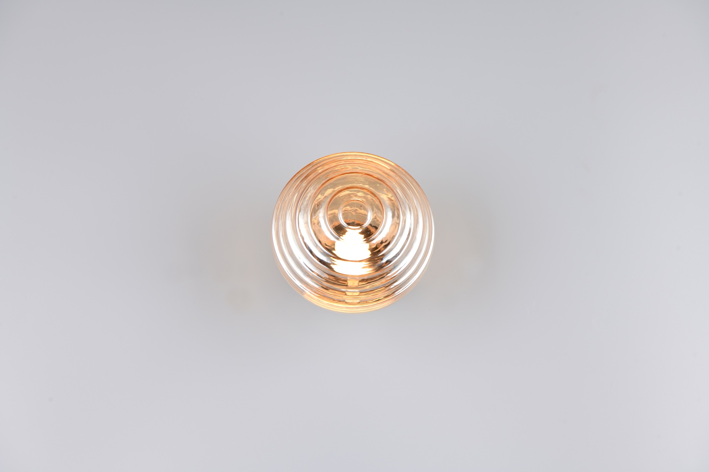 REALITY Leuchten LED Wandleuchte »EARL, runde Akku Wandlampe mit Touchdimmer, USB-Anschluss Ø 15,5cm«, 1 flammig, Leuchtmittel LED-Board | LED fest integriert, Akku Wandlampe Glasschirm, einfache Wandbefestigung, Tiefe 15 cm