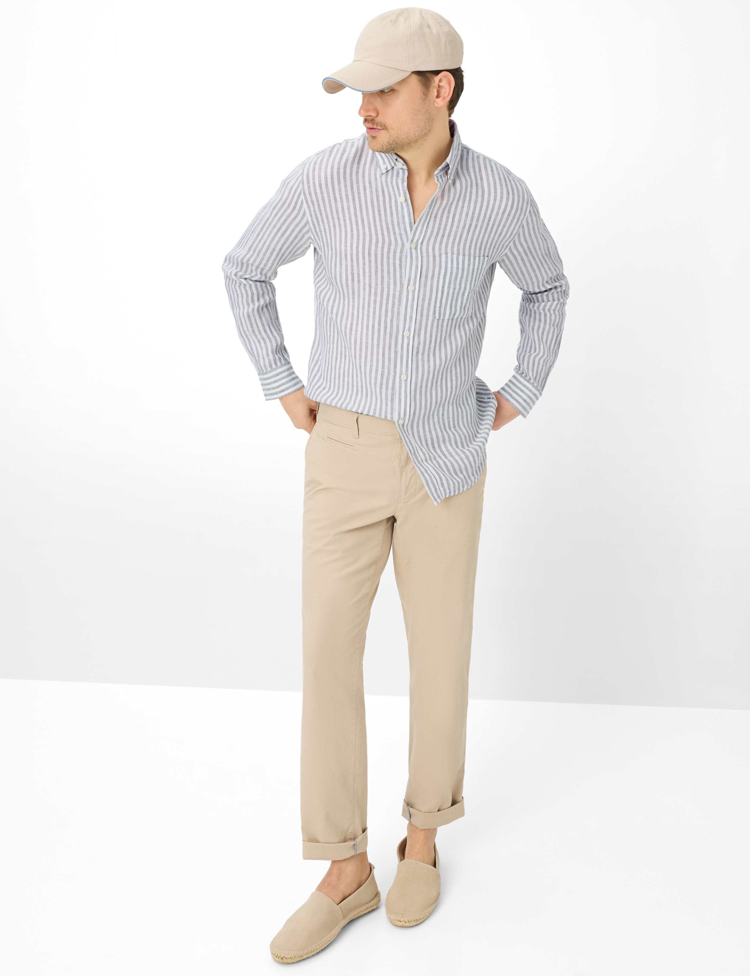 BRAX DANIEL Men's Shirt Green M 2