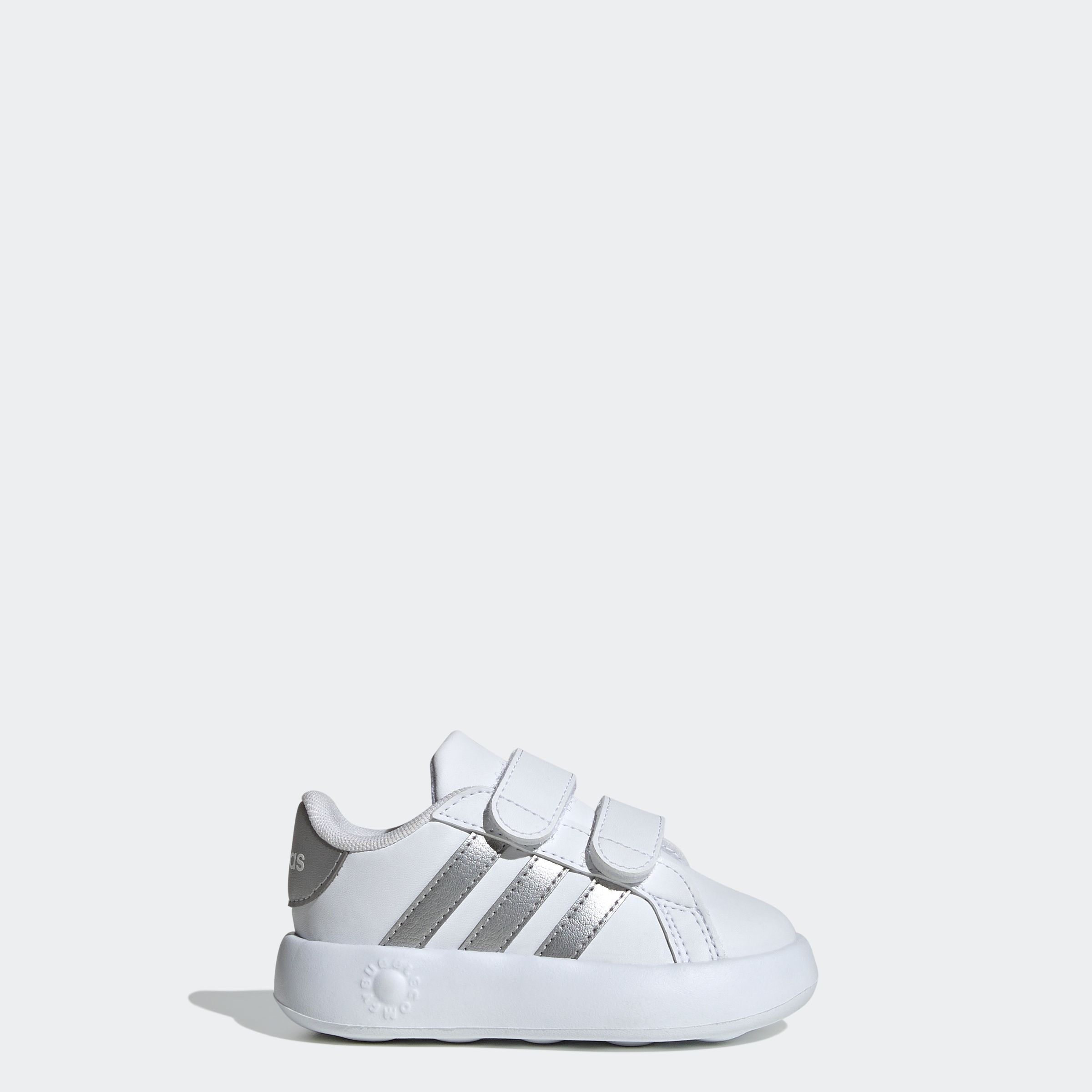 adidas Sportswear Klettschuh »GRAND COURT 2.0 KIDS«, Design auf den Spuren des adidas Superstar, für Kinder