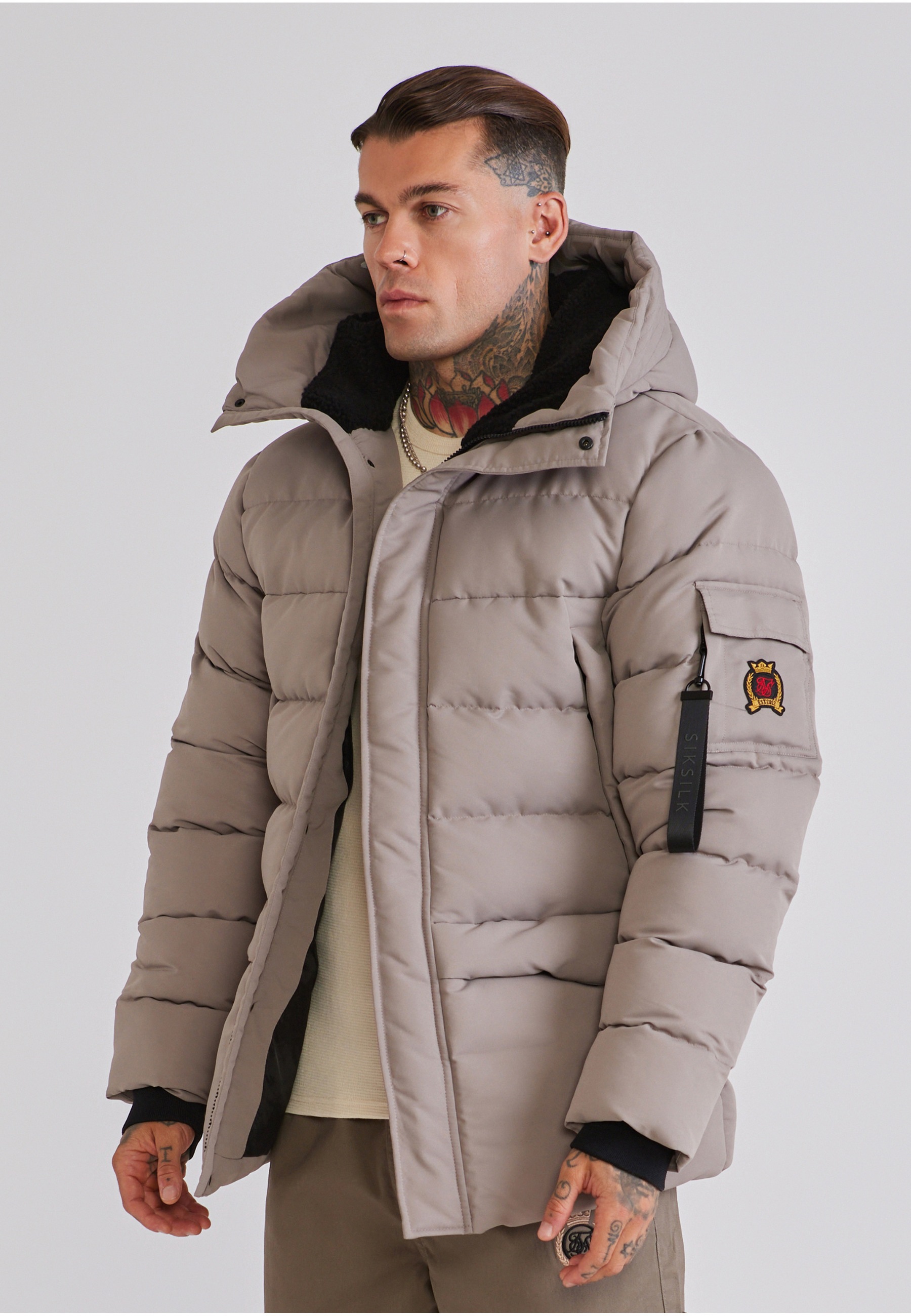 Siksilk Parka »SikSilk Expedition Parka« 1 Stk. tlg. mit Kapuze