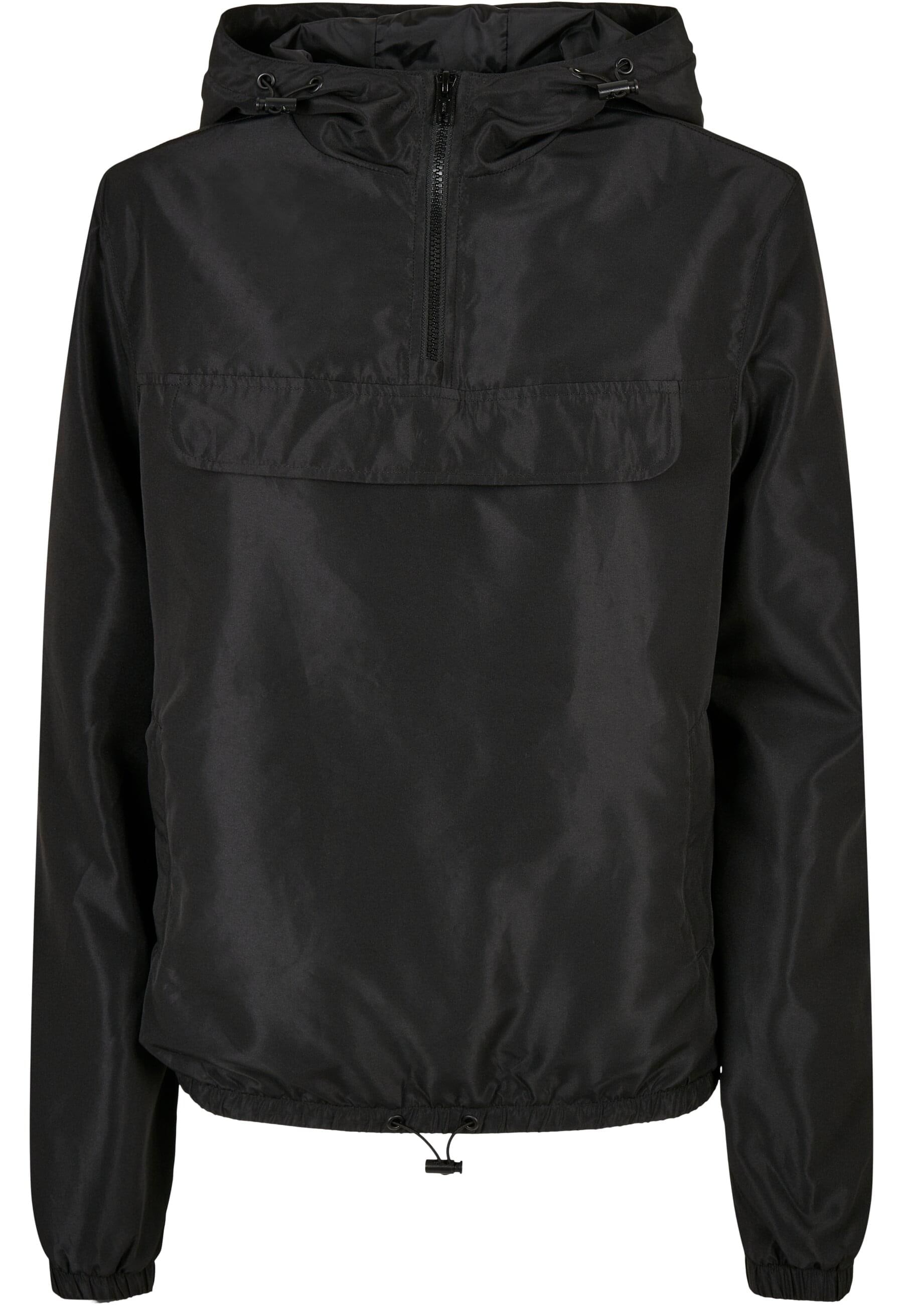 URBAN CLASSICS Allwetterjacke "Urban Classics Damen Ladies Recycled Basic Pull Over Jacket", (1 St.), mit Kapuze