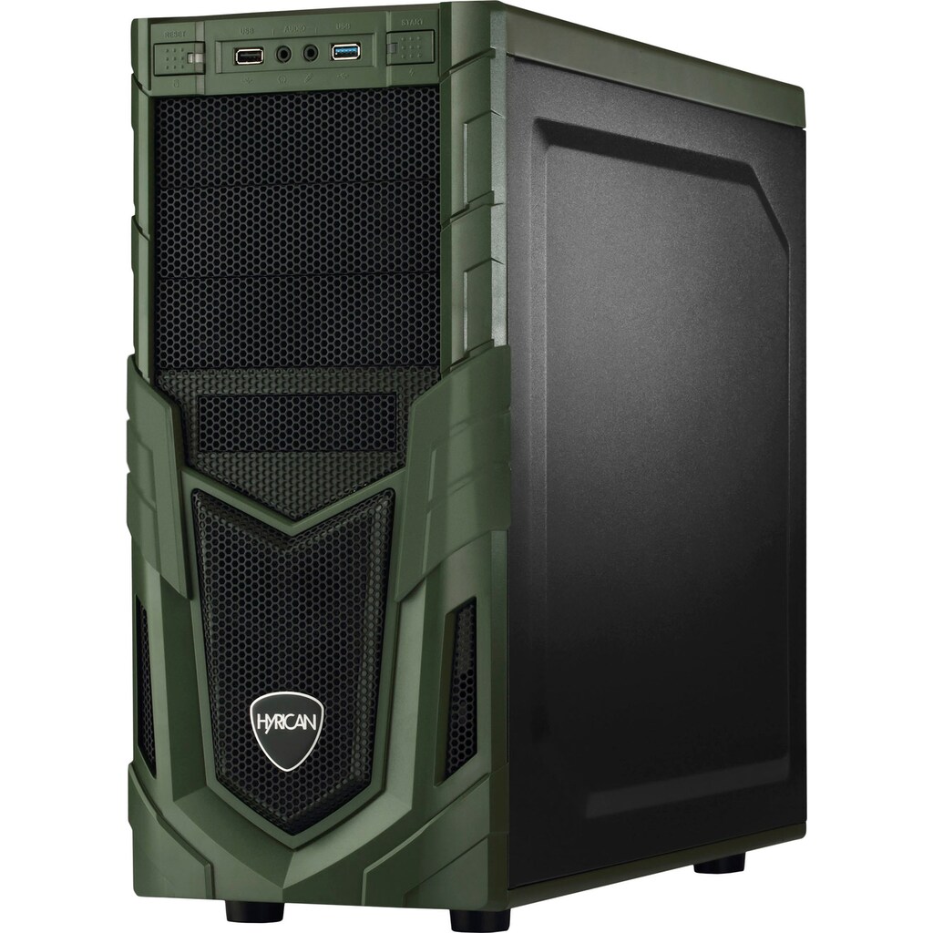 Hyrican Gaming-PC-Komplettsystem »Military SET02084 + Philips 273V7QDSB/00 68,6cm (27")«