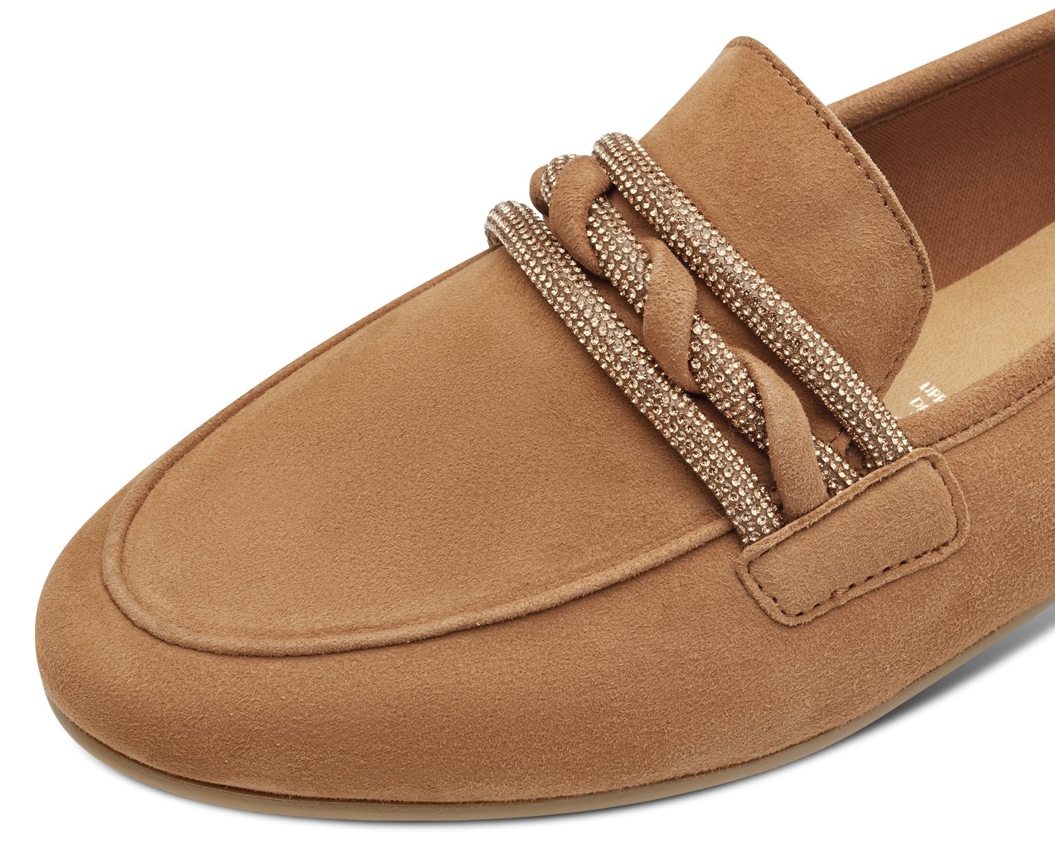 MARCO TOZZI Slipper, Blockabsatz, Loafer, Businessschuh, Schlupfschuh mit Zierriegel