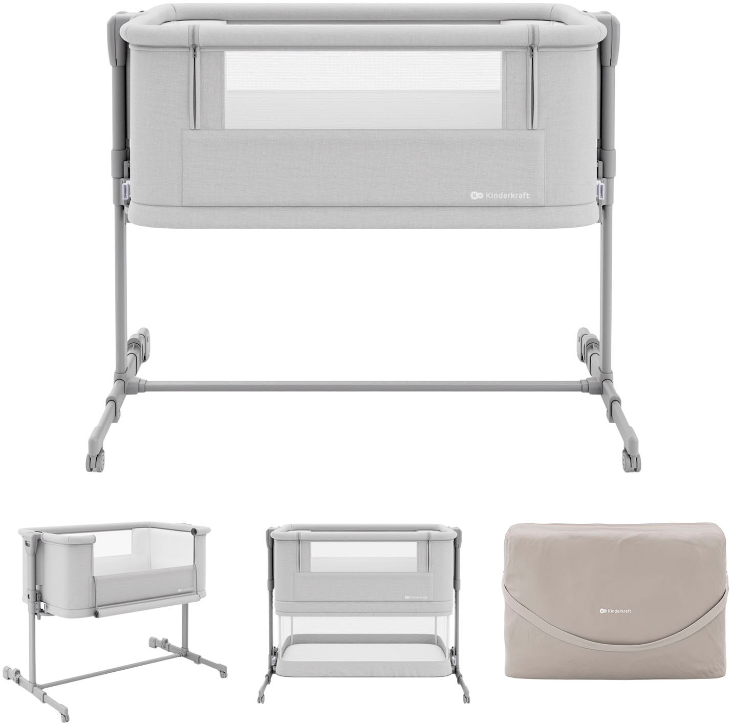 Kinderkraft Beistellbett »Nestee Grow 2«