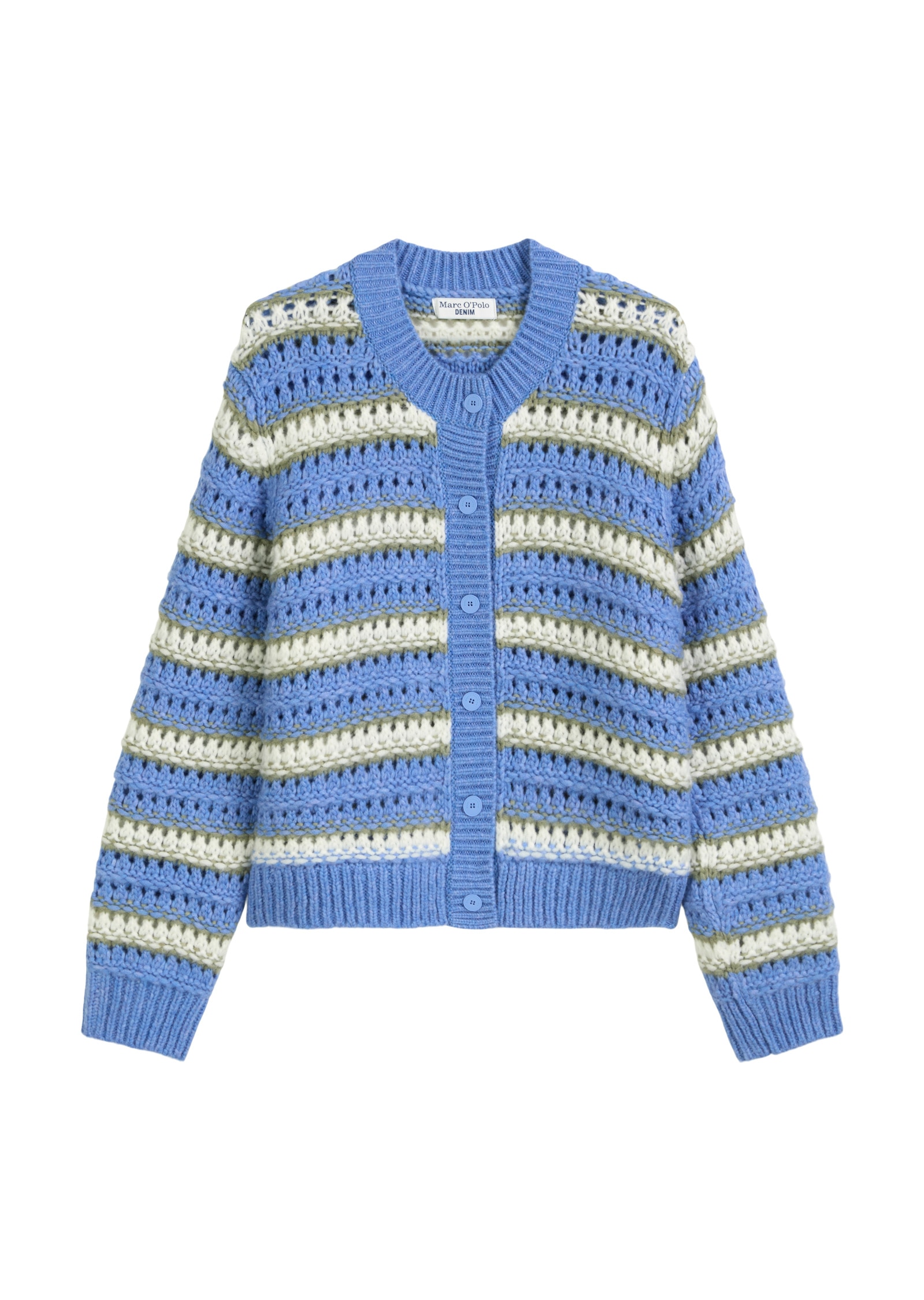 Marc O'Polo DENIM Cardigan »aus softem Schurwolle-Mix«