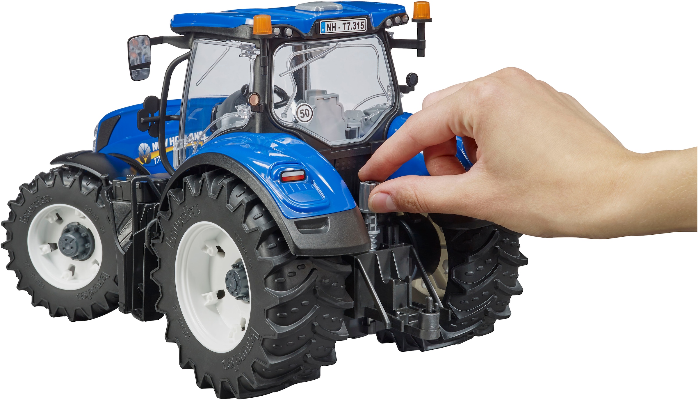 Bruder® Spielzeug-Traktor »New Holland T7.315 34 cm (03120)«, Made in Europe