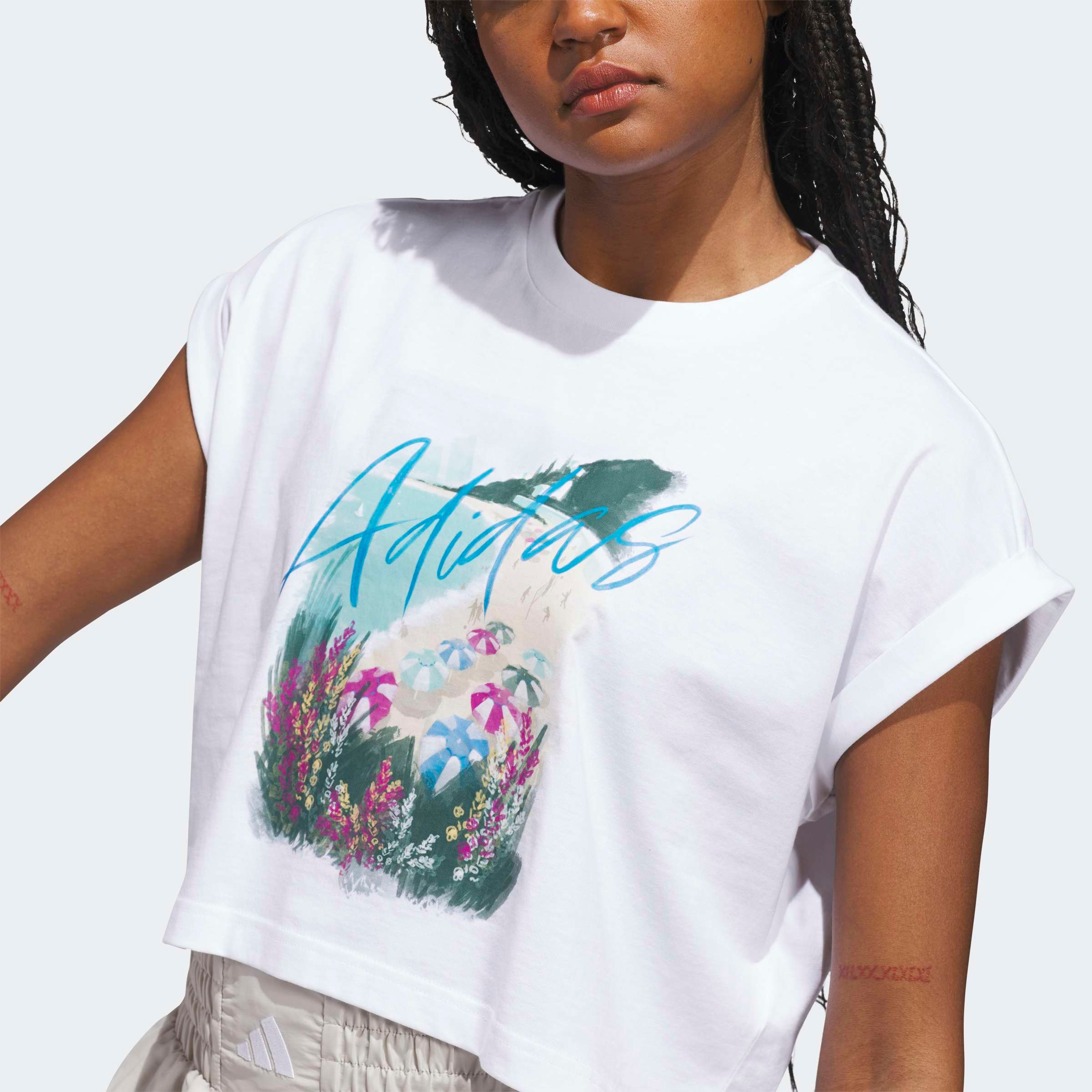 adidas Sportswear T-Shirt »SUMMER ROMANCE GRAPHIC«