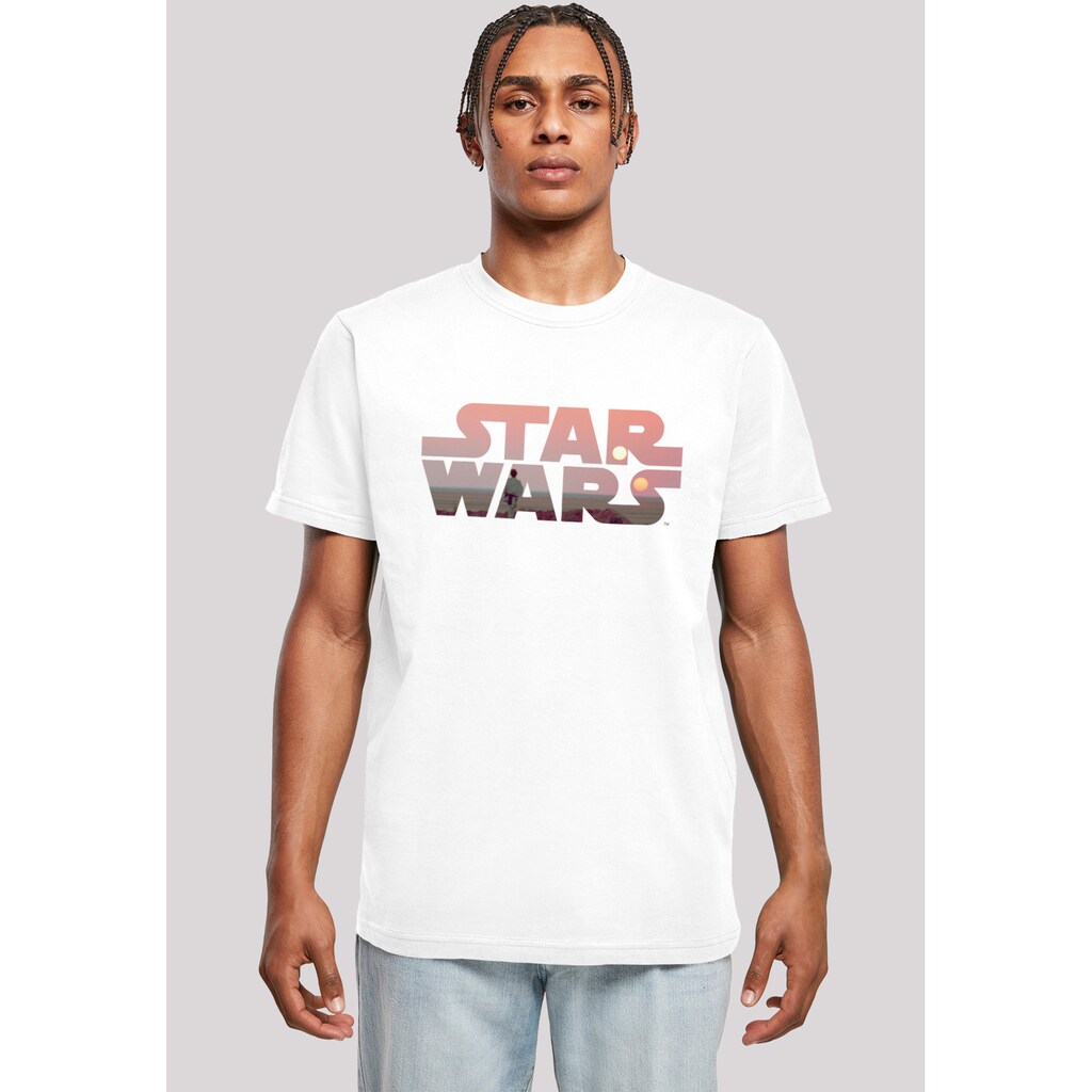 F4NT4STIC T-Shirt »Star Wars Tatooine Logo«