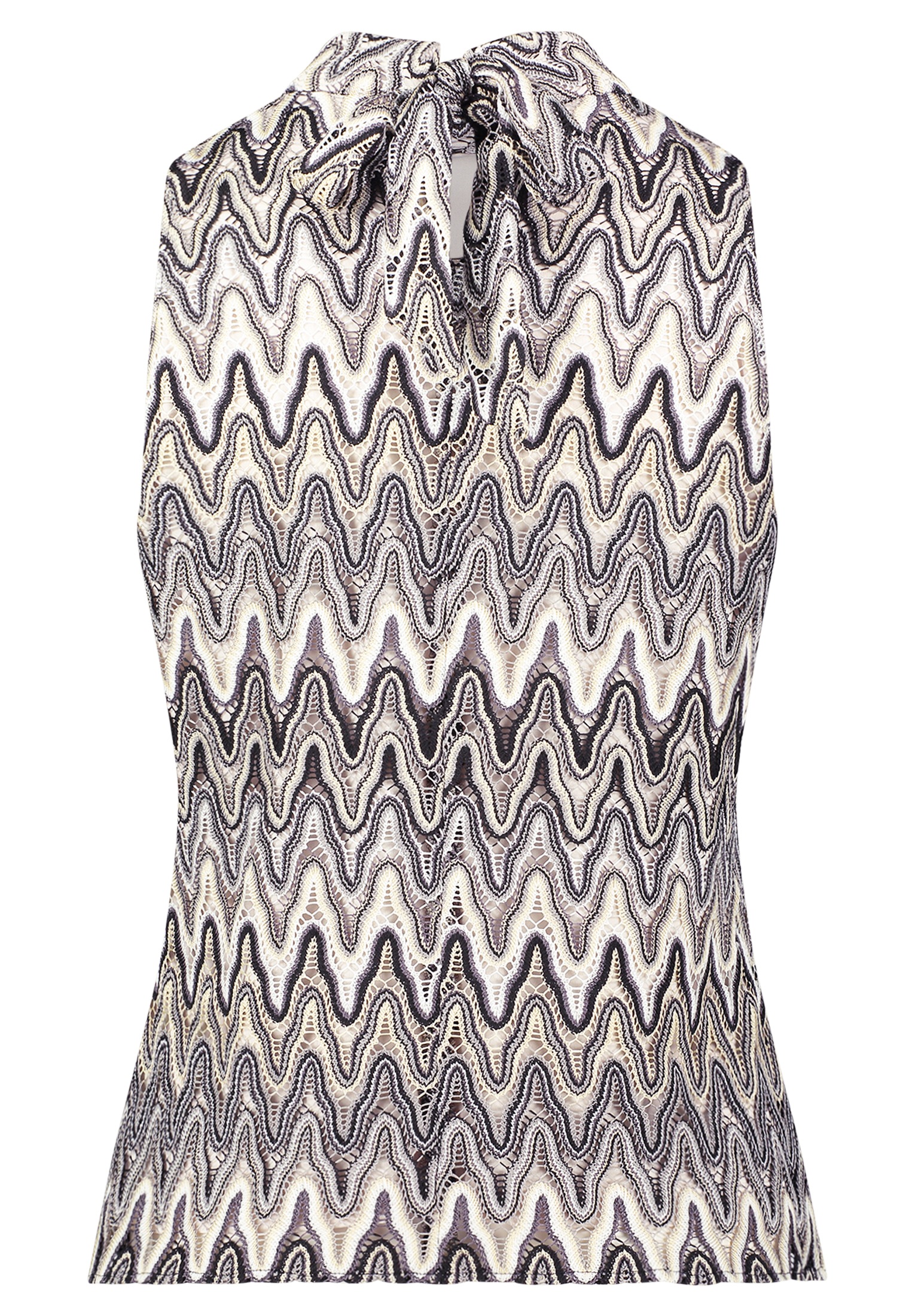 Betty Barclay Blusentop »Betty Barclay Crop-Top mit Stehkragen«