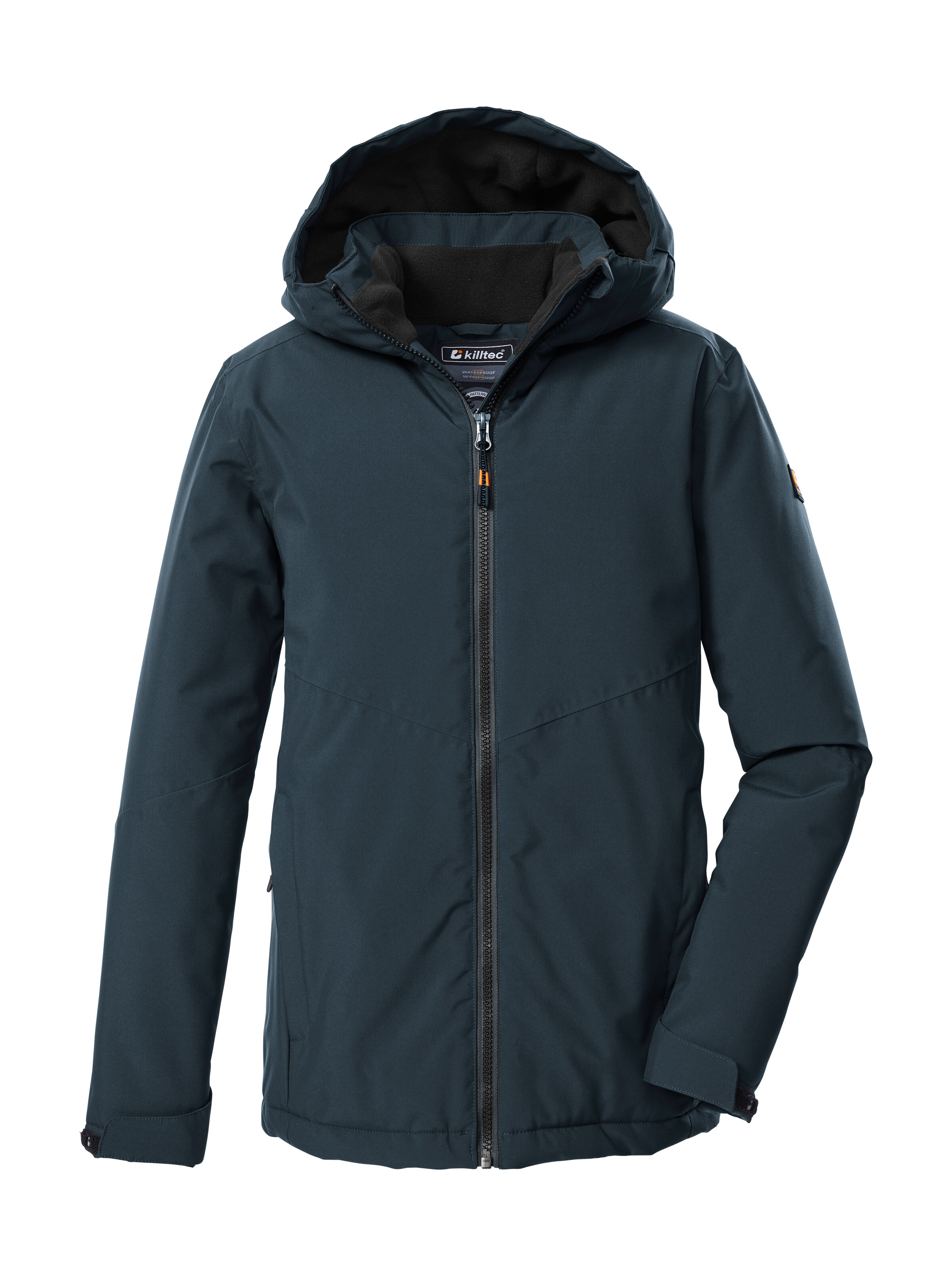 KILLTEC Jungen Funktionsjacke "KOW 221 BYS JCKT"nachtblau, Gr. 116, Obermaterial: 100% Polyester;Futter: 100% Polyester;Füllung: 100% Polyester,