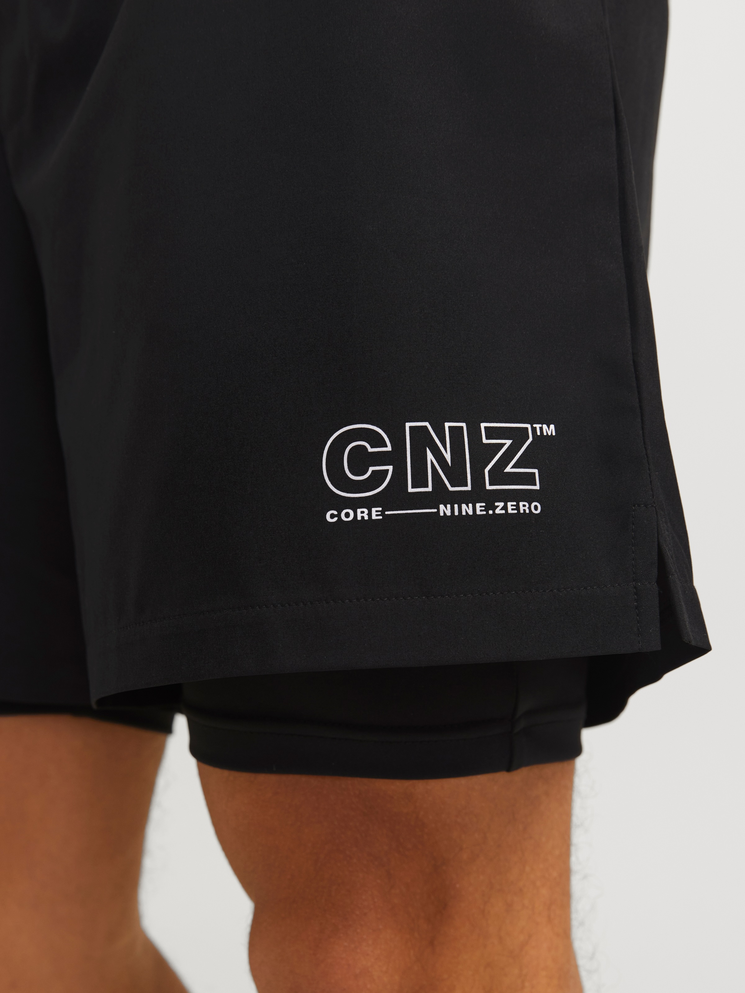 Jack & Jones Trainingsshorts »JCOCNZ SHORTS WITH INNER TIGHTS NOOS«