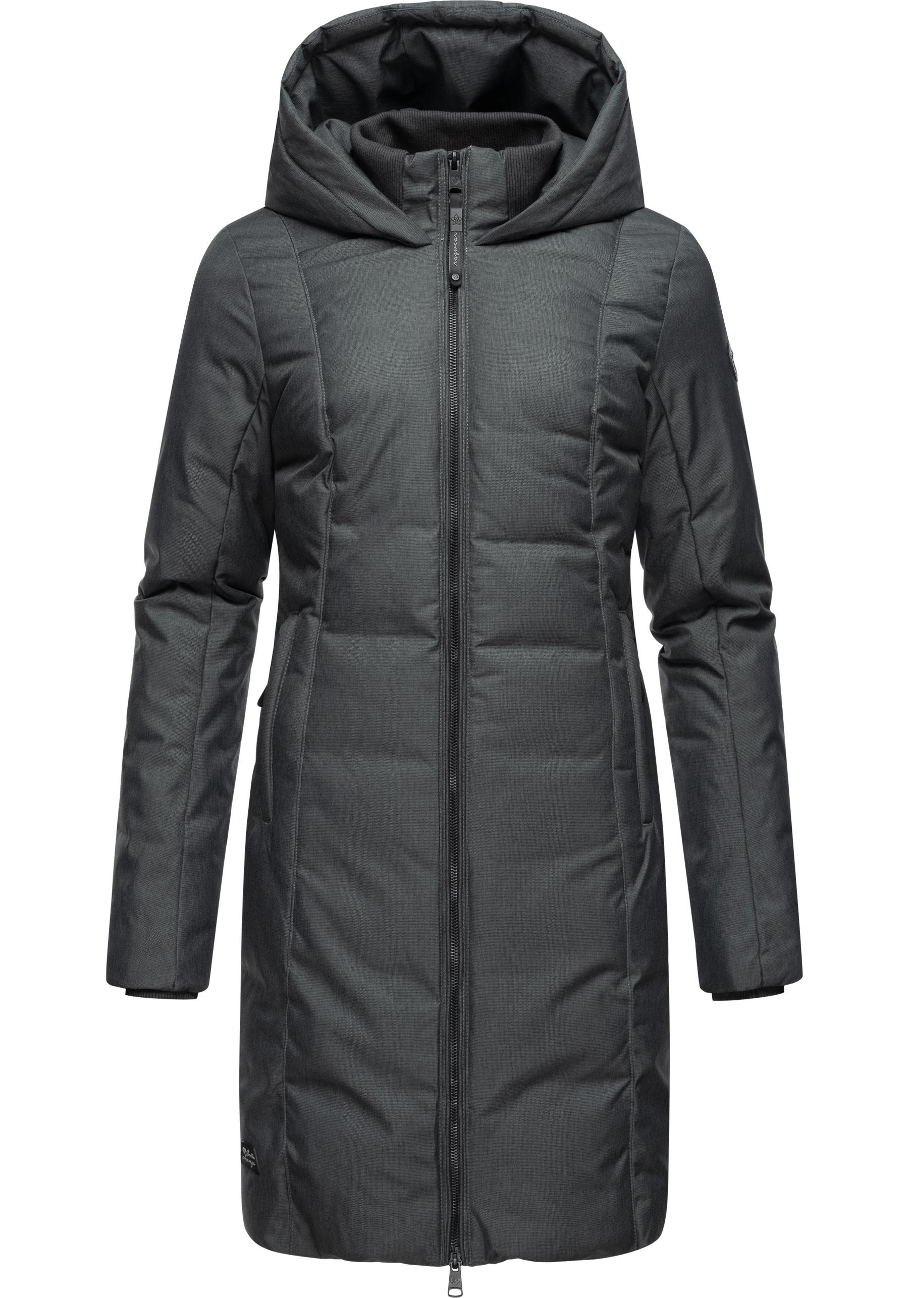 Ragwear Wintermantel »Amarri«, Wasserdichter Winterparka mit großer Kapuze