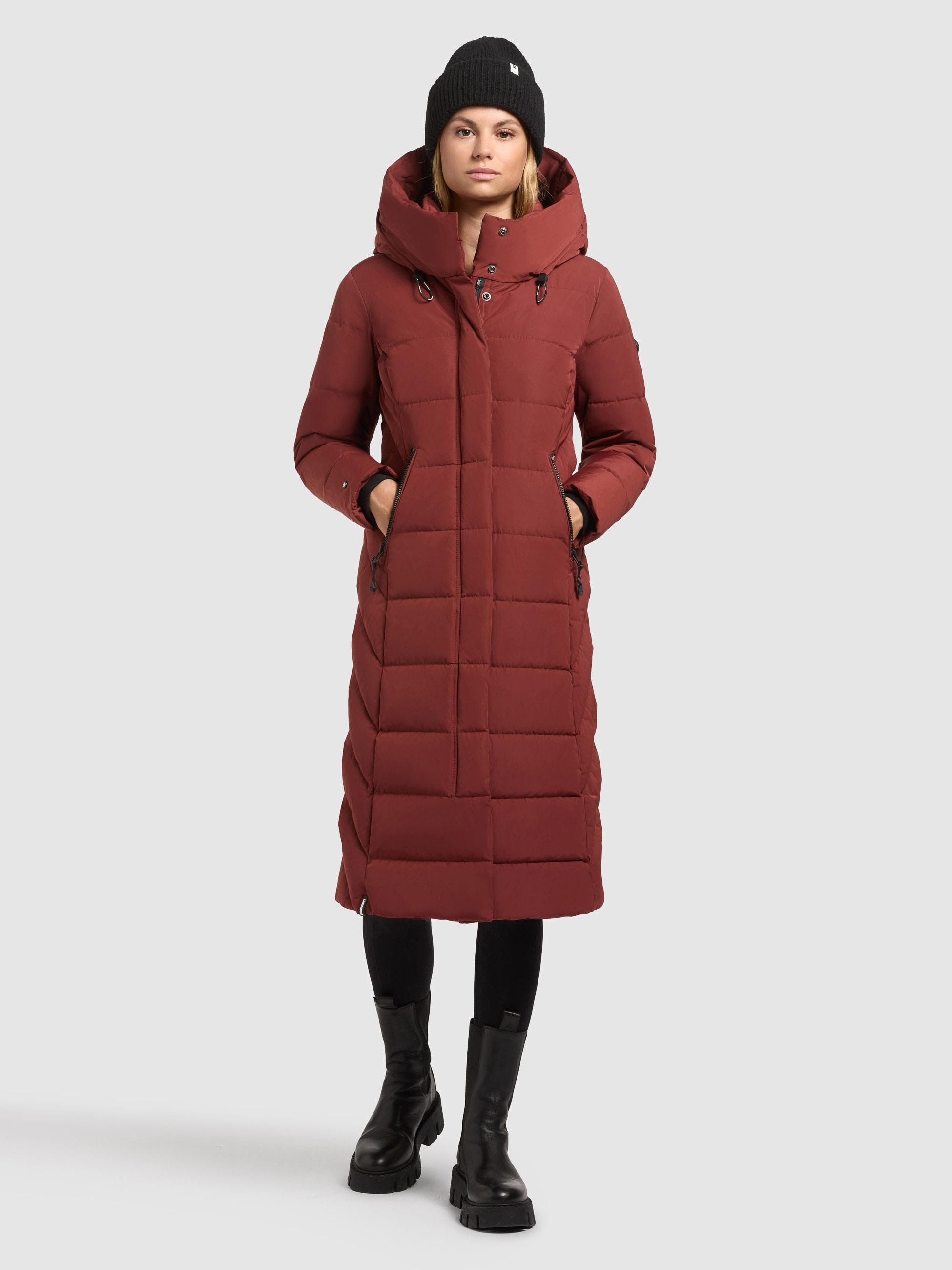 khujo Wintermantel »Sensy-YM«, Warmer Steppmantel mit Kapuze
