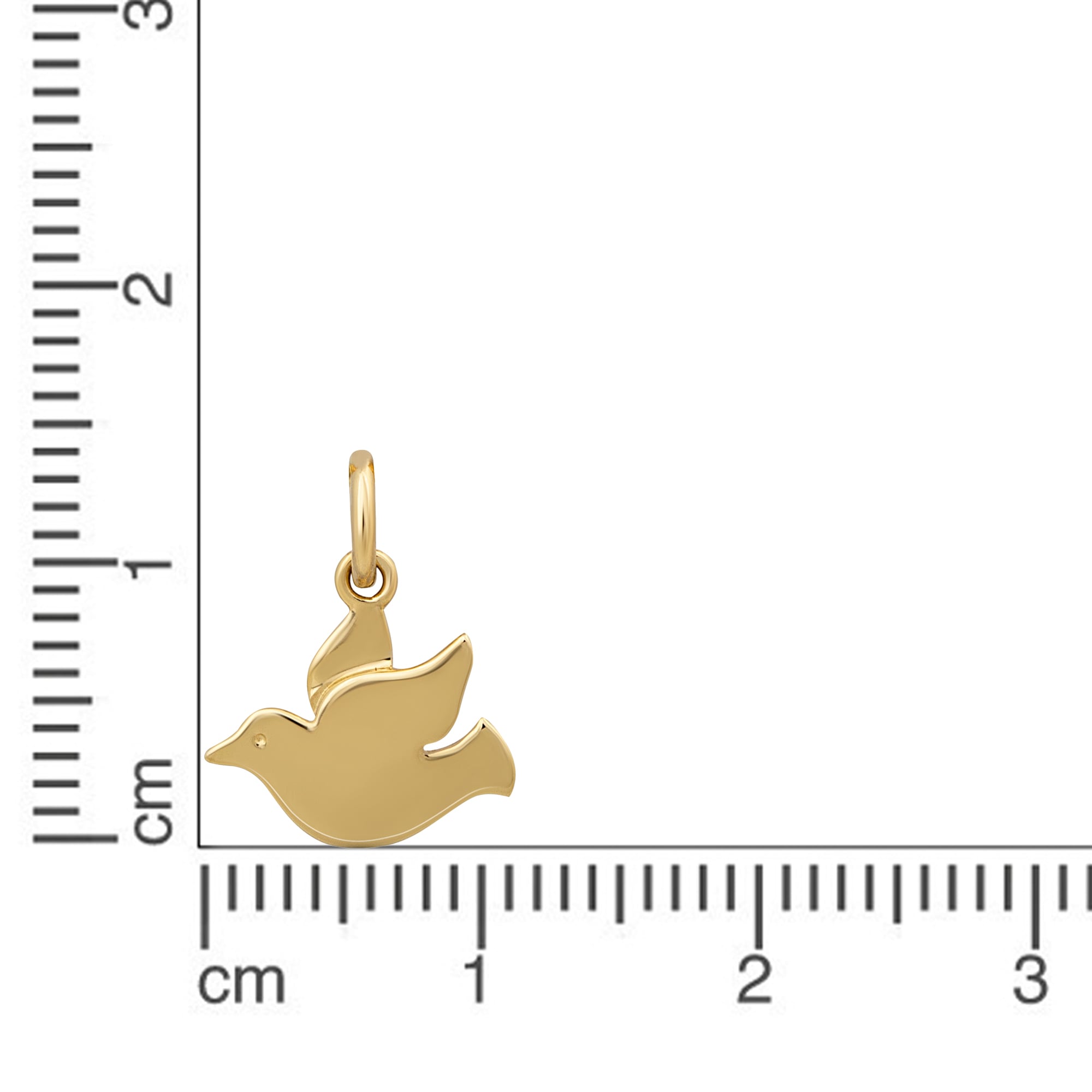 Orolino Kettenanhänger »585 Gold mit Tauben-Motiv«