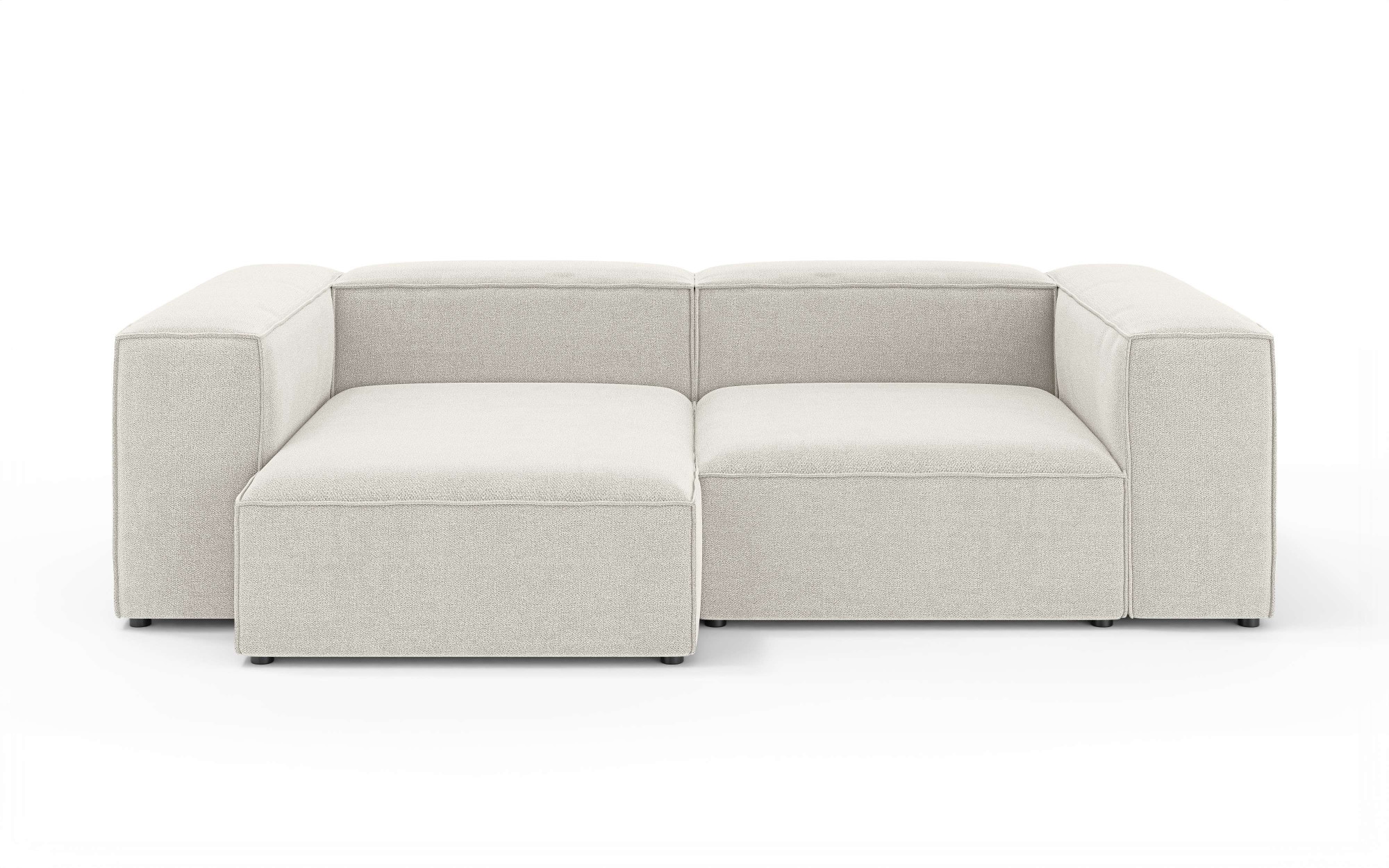 INOSIGN Ecksofa »XL HAILY L-Form, Modularsofa extra tief, Maße B/T/H: 260/160/72 cm«, als Modul oder separat verwendbar, für individuelle Zusammenstellung