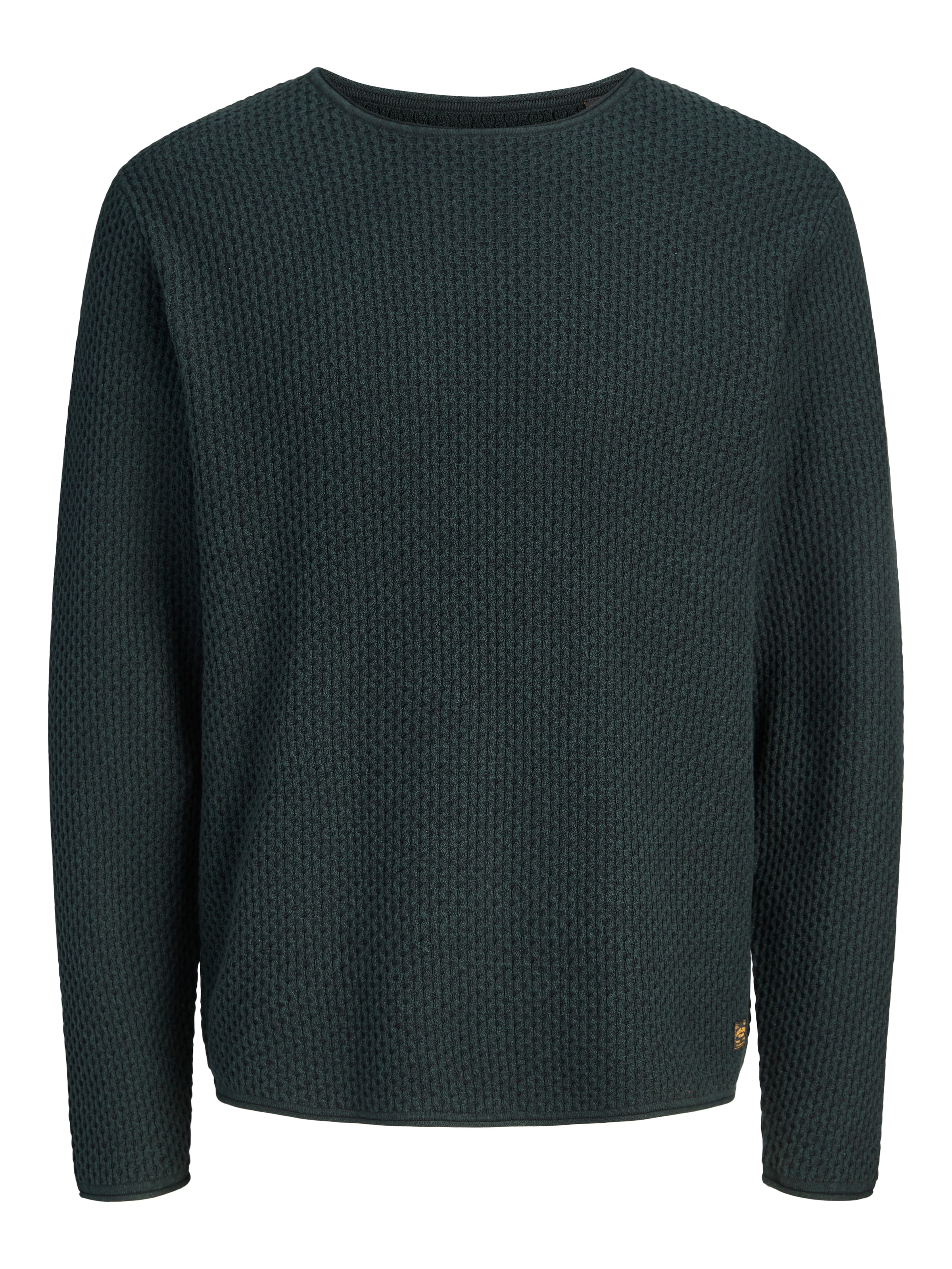 Jack & Jones Rundhalspullover "JPRBLUMASON KNIT CREW NECK SN" Baumwolle, regular fit