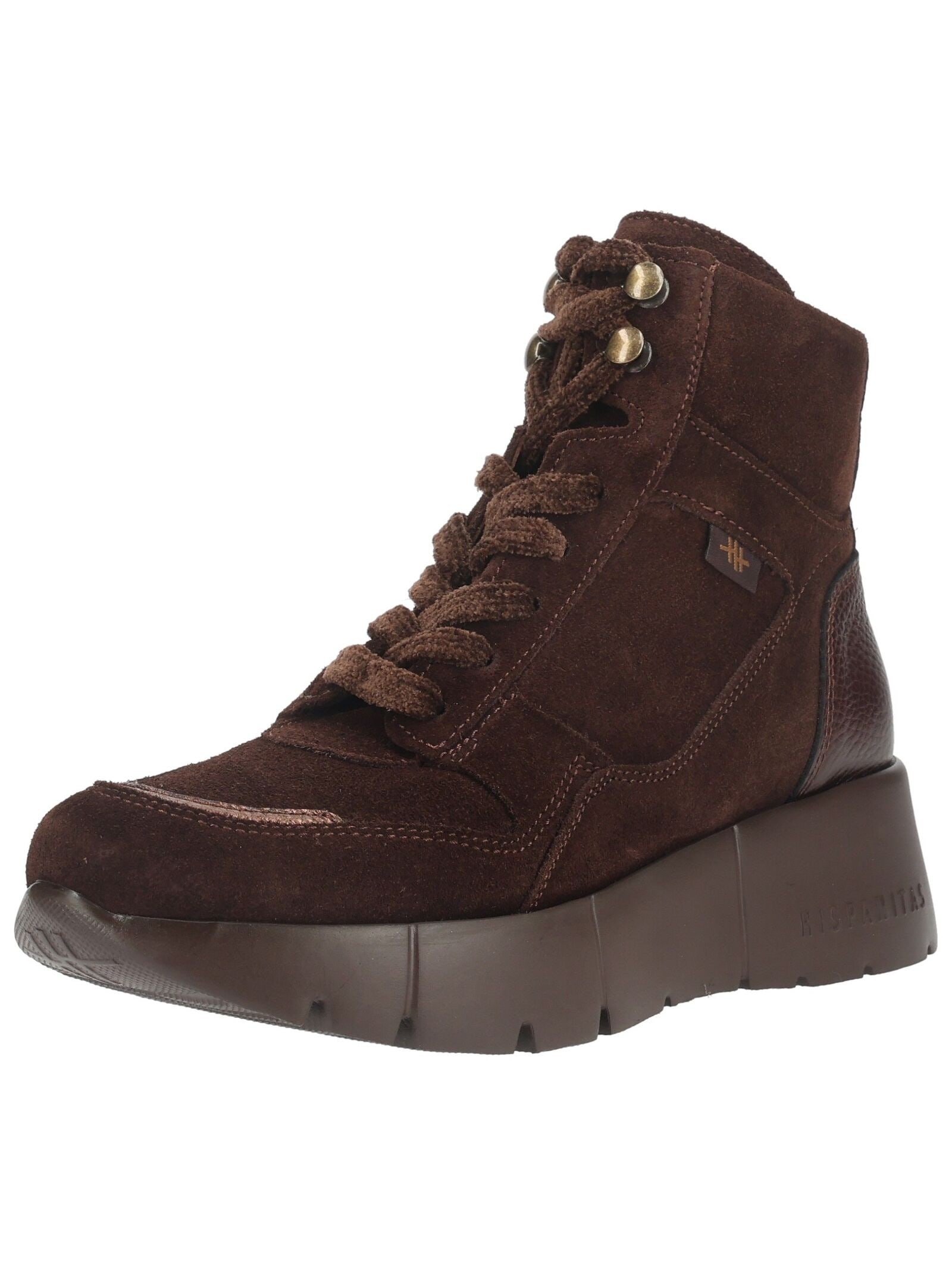 Hispanitas Schnürstiefelette "Hispanitas Stiefelette Veloursleder"
