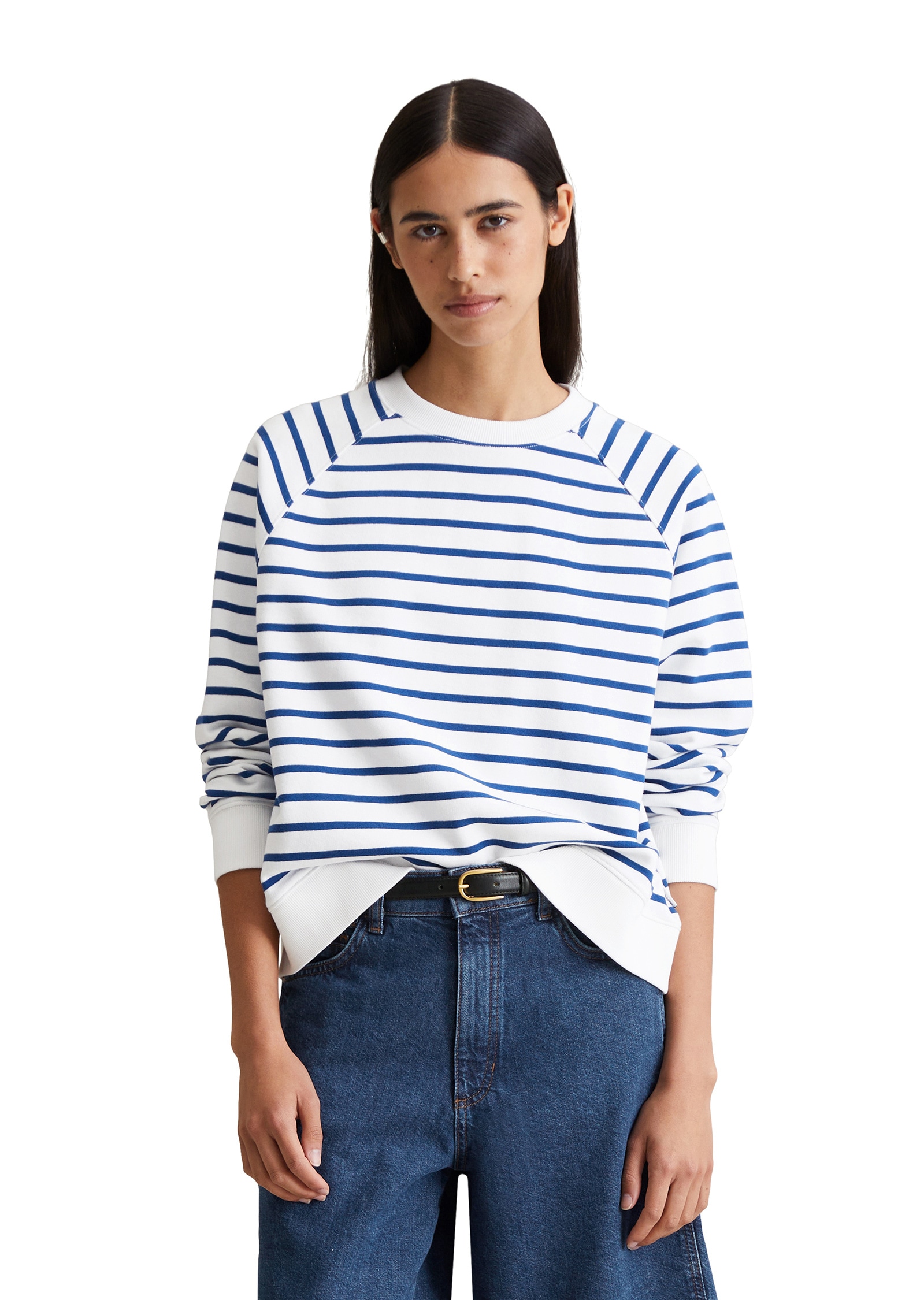 Marc OPolo DENIM Sweatshirt "aus reinem Organic Cotton" günstig online kaufen