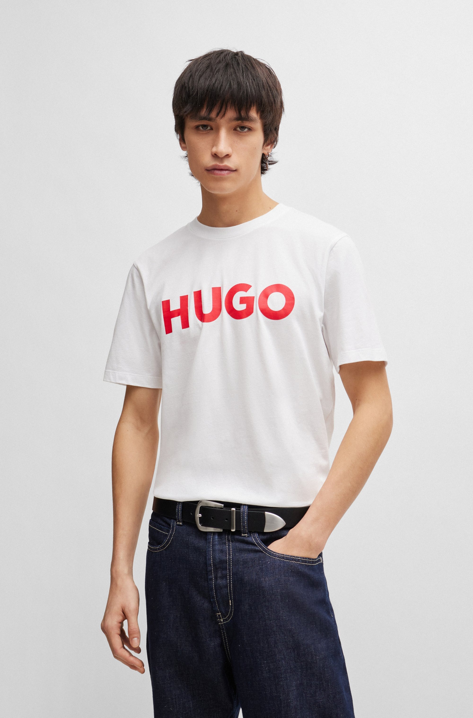 HUGO T-Shirt "Dulivio" Rundhalsausschnitt, Regular Fit, Must have Basic günstig online kaufen