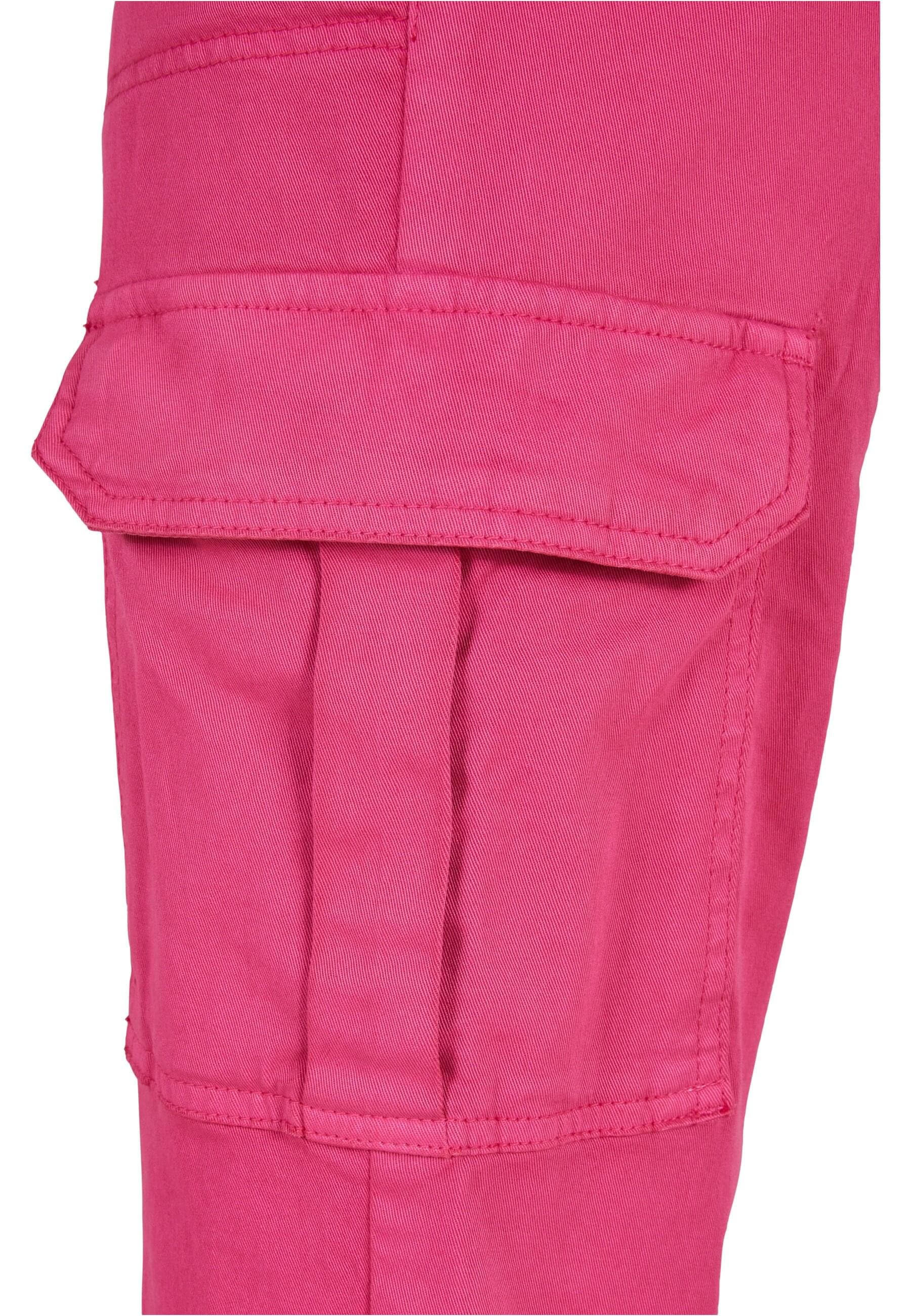 URBAN CLASSICS Stoffhose »Urban Classics Damen Ladies Cotton Twill Utility Pants«, (1 tlg.)