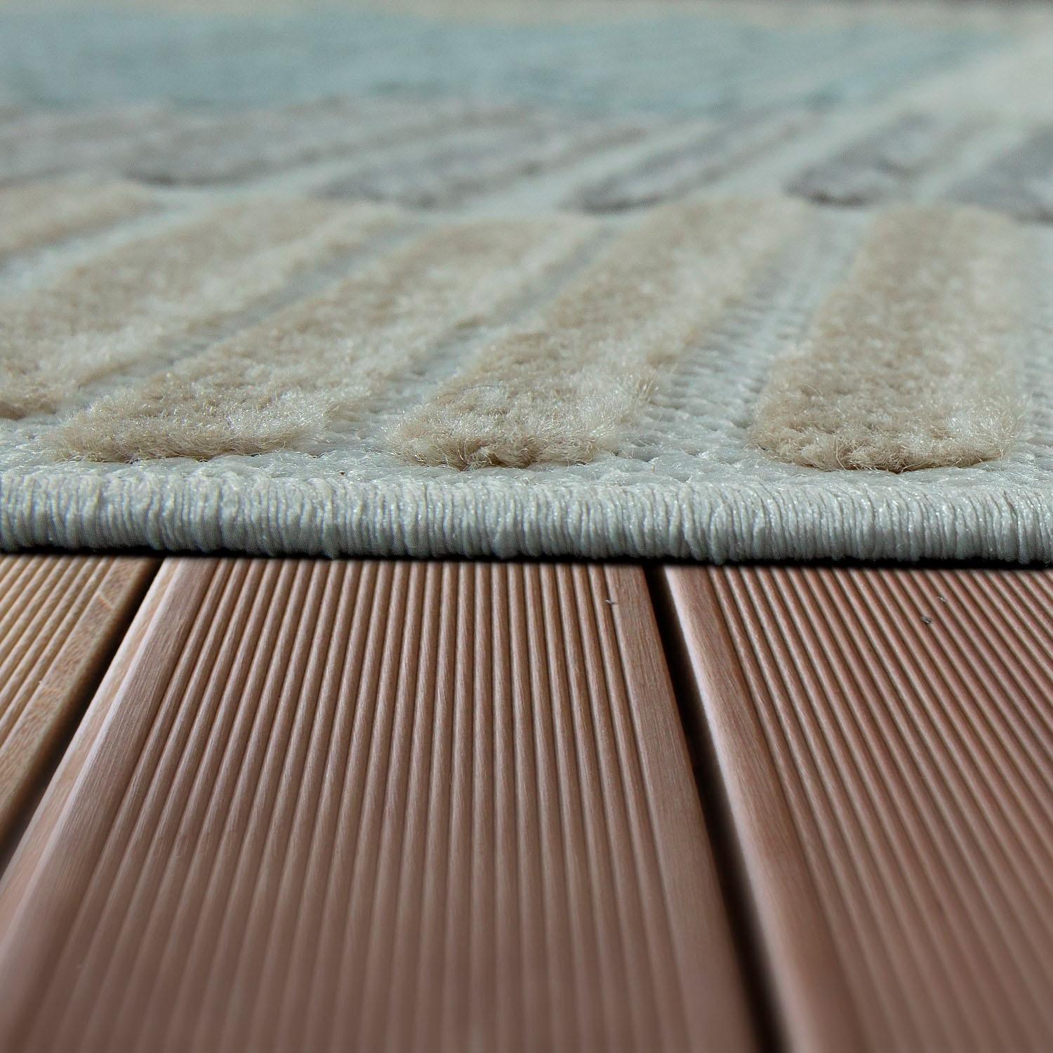Paco Home Teppich »Stilo 850«, rechteckig, 12 mm Höhe, In- und Outdoor geeignet, Wohnzimmer