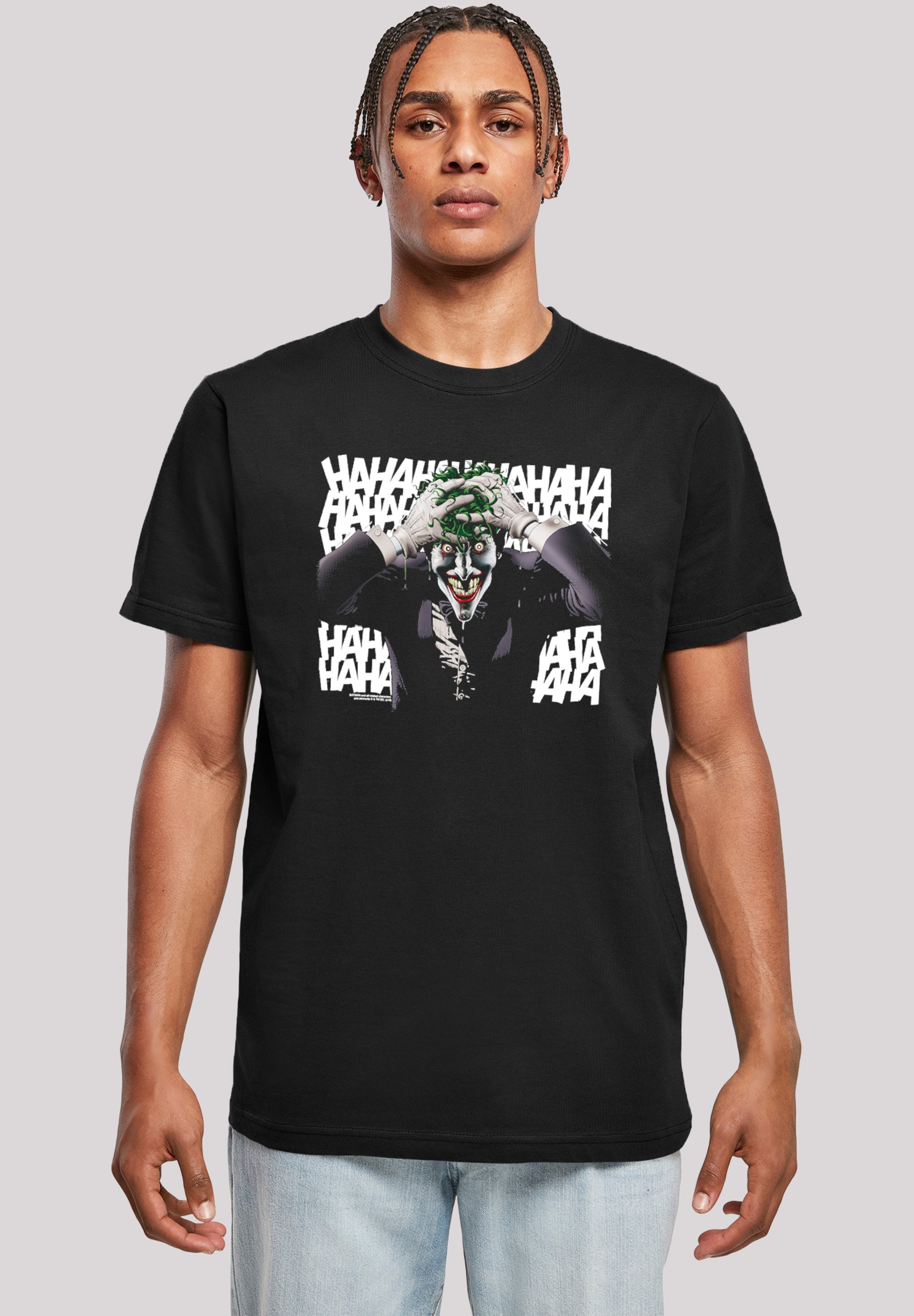F4NT4STIC T-Shirt »Batman The BAUR ▷ | Joker für Joke«, Merch,Regular-Fit,Basic,Bedruckt Killing Herren,Premium