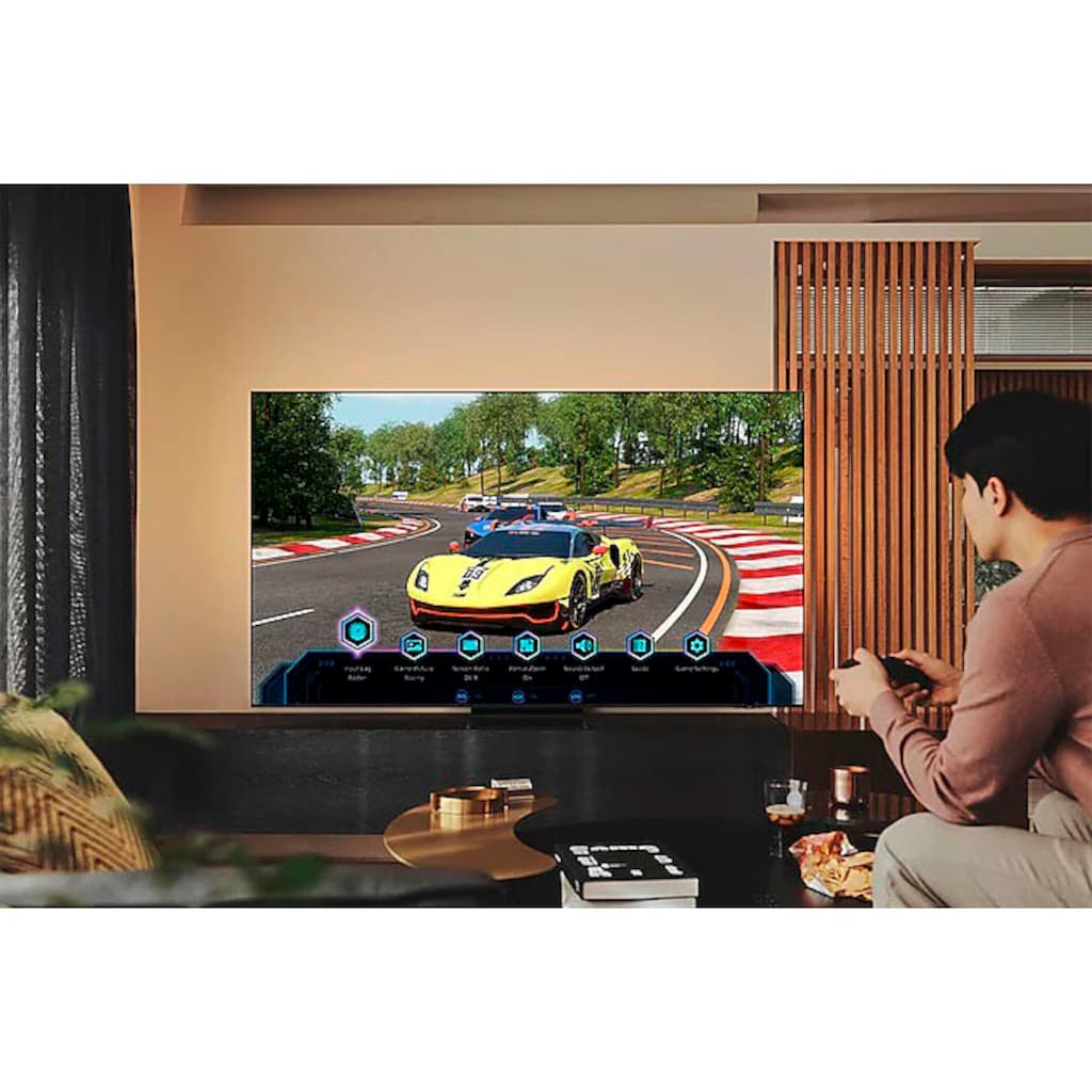 Samsung QLED-Fernseher »85" Neo QLED 4K QN95B (2022)«, 214 cm/85 Zoll, 4K Ultra HD, Smart-TV, Quantum Matrix Technologie mit Neural Quantum 4K,HDR 2000,UHD Plus