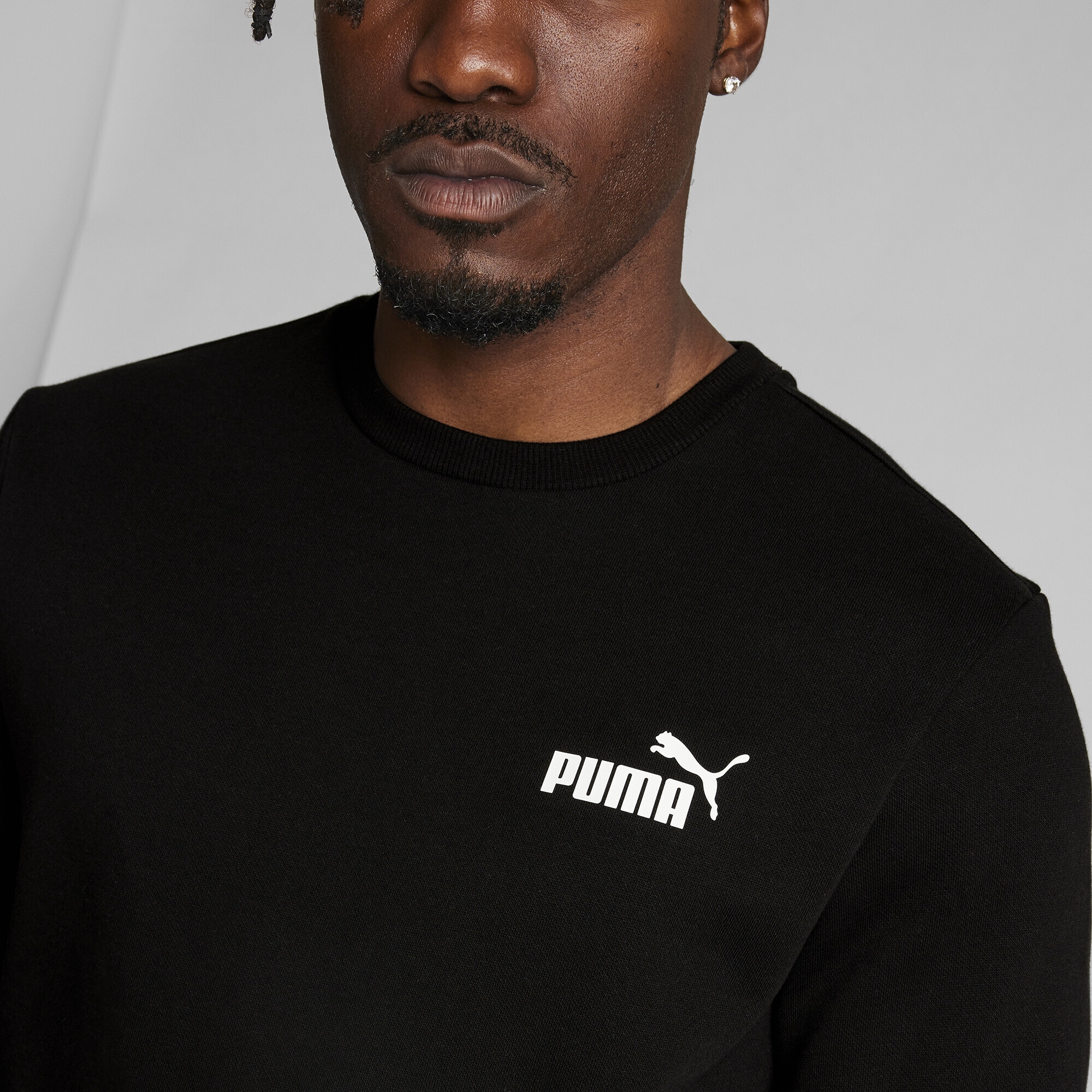 PUMA Sweatshirt »Essentials Small Logo Rundhals-Sweatshirt Herren«