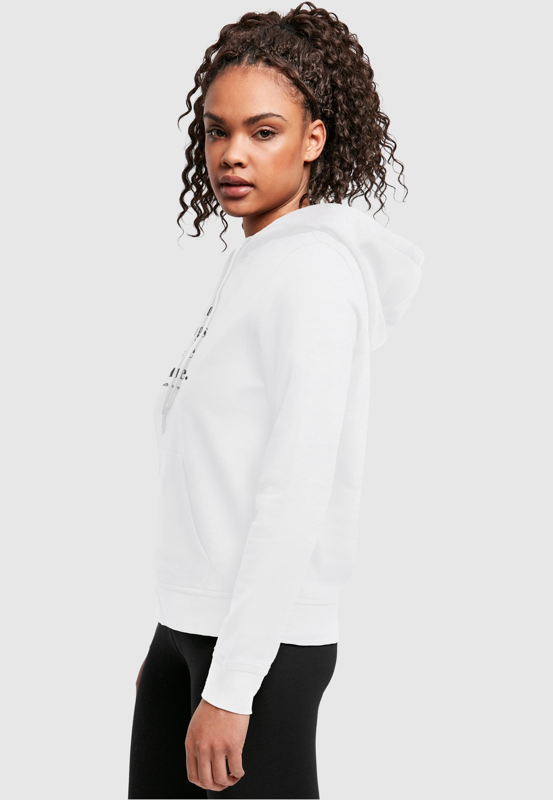 Merchcode Kapuzenpullover »Merchcode Damen Ladies Good Things Take Time Basic Hoody«, (1 tlg.)