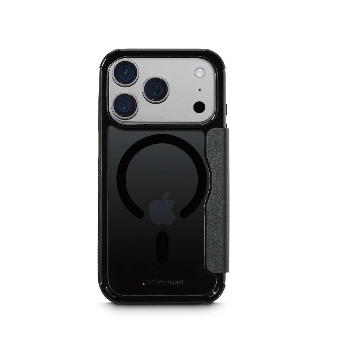 Hama Smartphone-Mappe »Handytasche für iPhone 17 Pro/18 Pro (stoßfest, für MagSafe)« Sturzsicher, kratzfest, 4H, Wireless-Charging-kompatibel