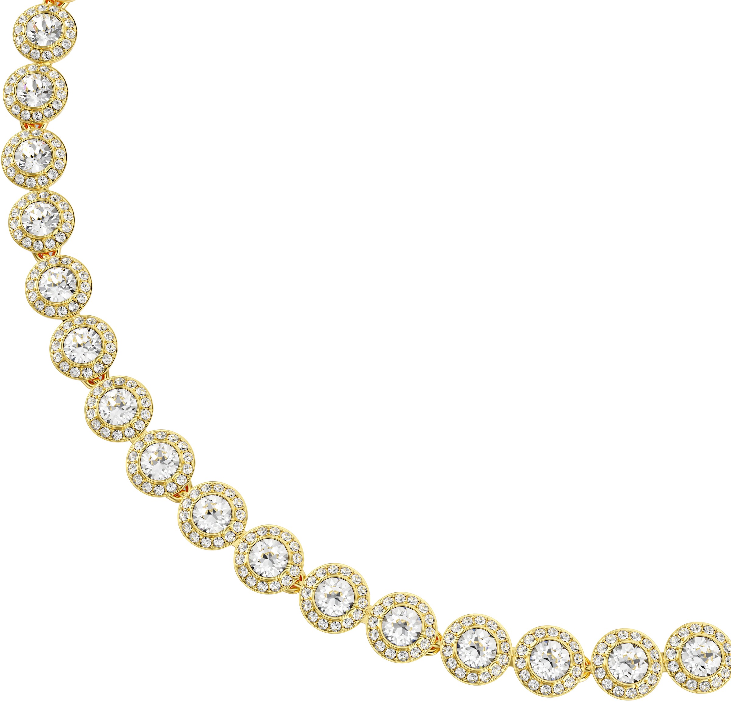 Swarovski Collier »Schmuck Geschenk Una Angelic Tennis Halskette, 5720505, 5727095«, mit Swarovski® Kristall