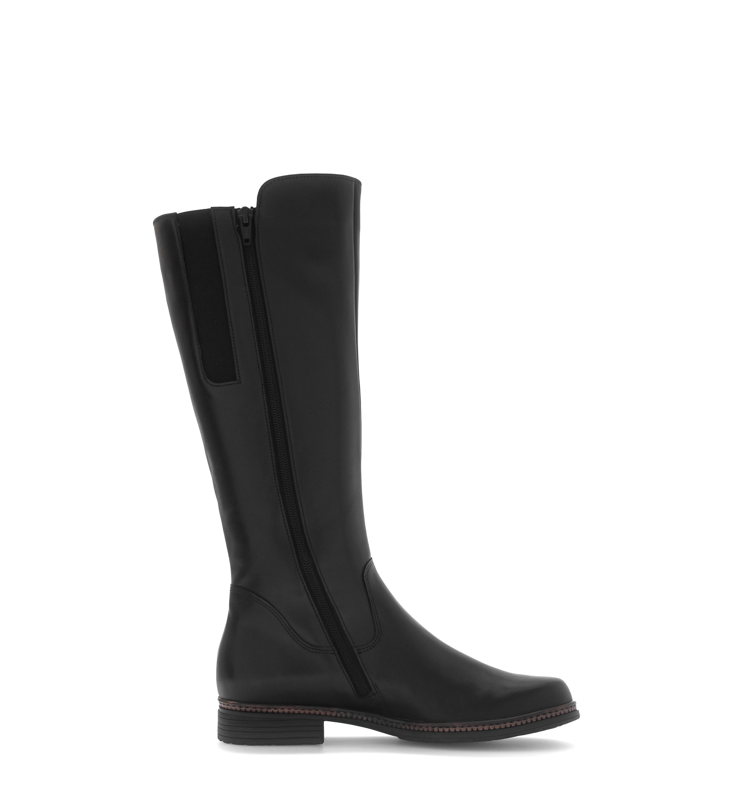 Gabor Stiefel  Blockabsatz, Langschaftstiefel mit Wechselfußbett