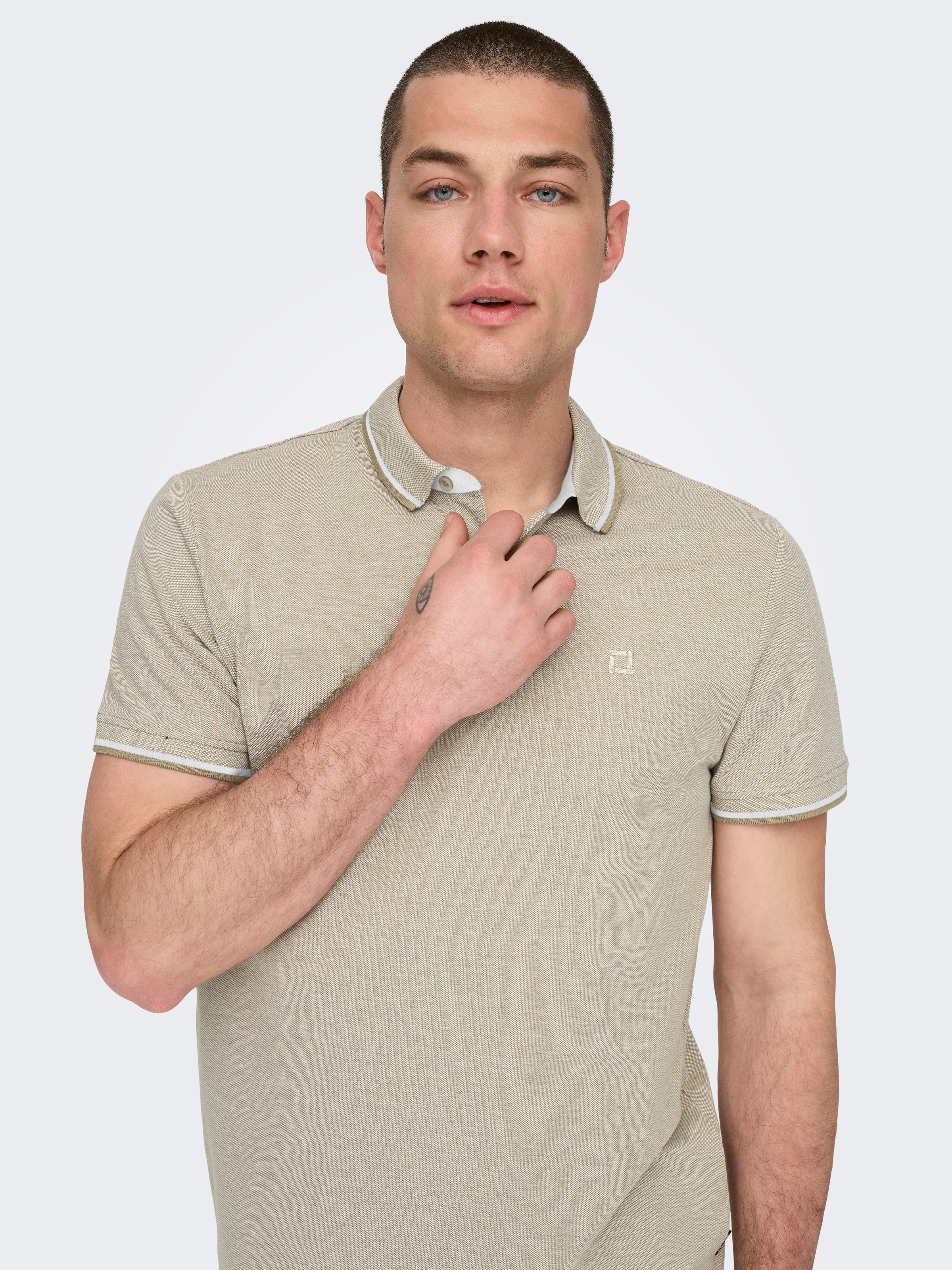 Thumbnail - ONLY & SONS "ONSFLETCHER SLIM SS POLO NOOS"