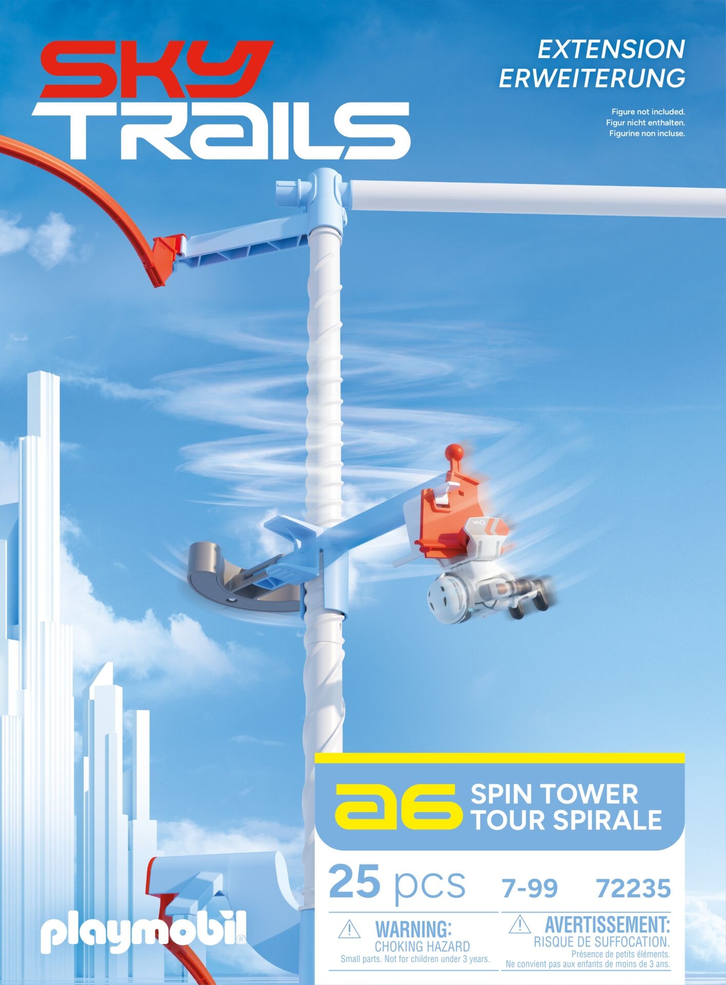 Playmobil® Konstruktions-Spielset »Spin Tower (72235), SkyTrails« Made in Europe