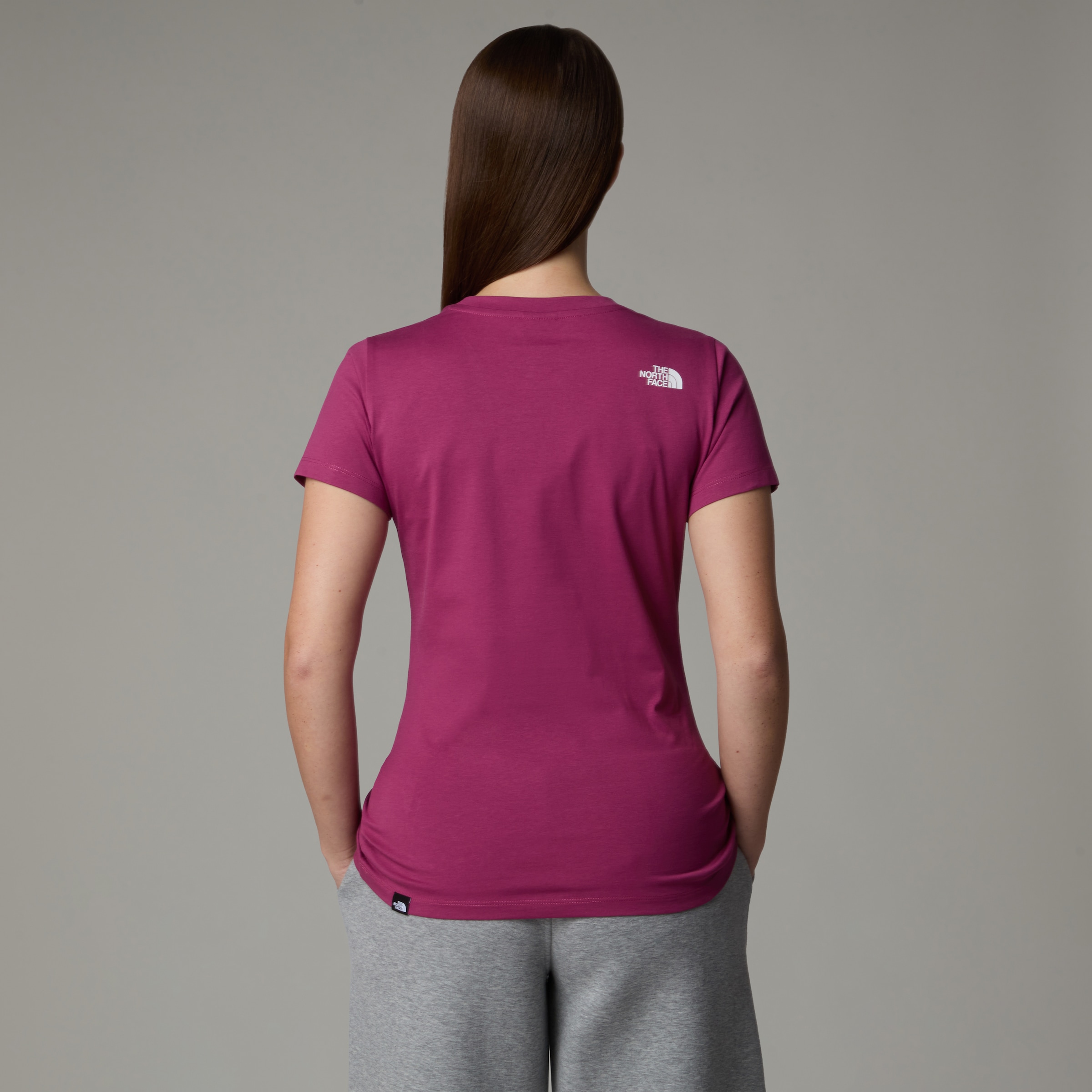 The North Face T-Shirt »W S/S SIMPLE DOME SLIM TEE«, (1 tlg.)