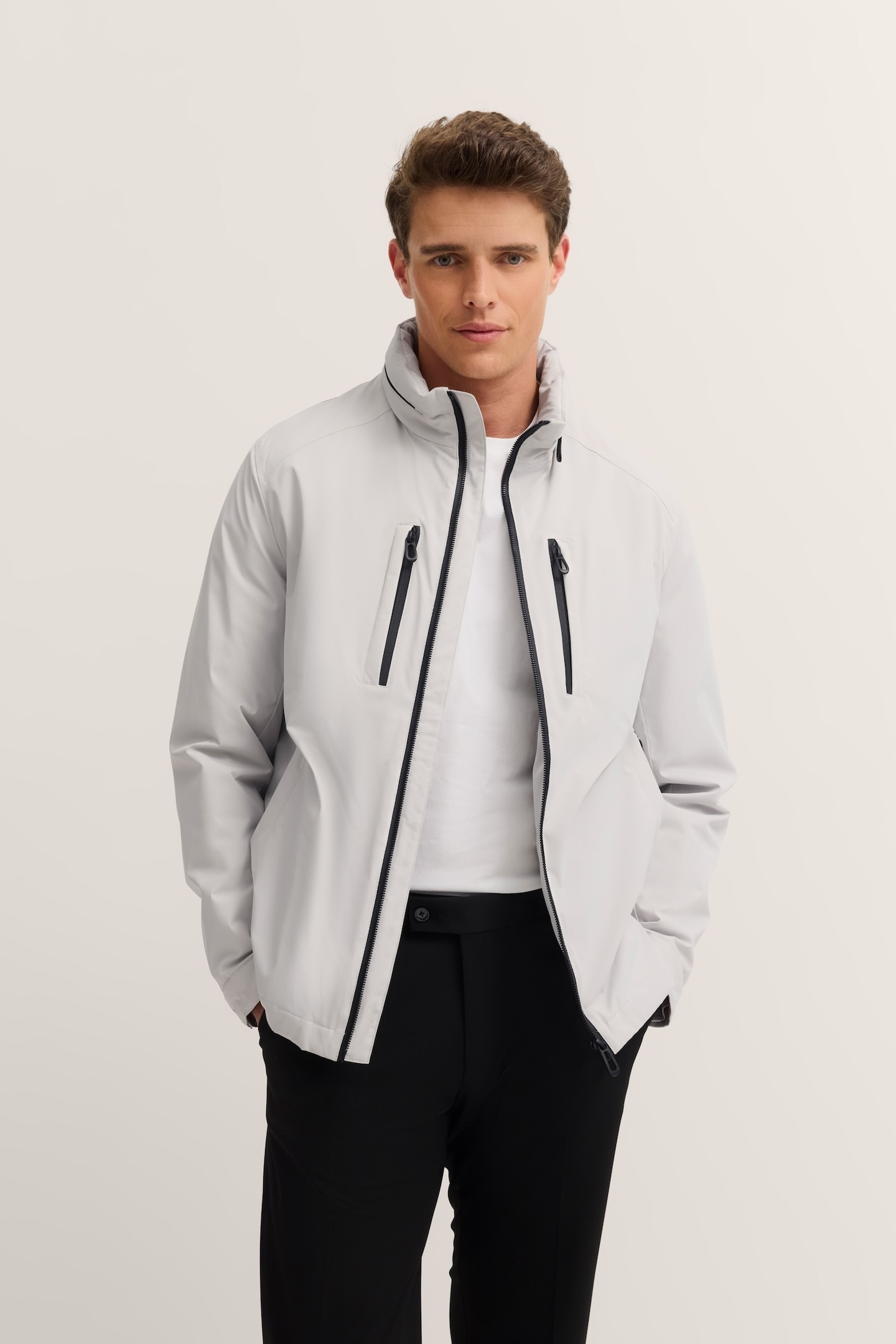 bugatti Regenjacke "Rainseries", mit Kapuze, Regular Fit mit Kapuze & Stehk günstig online kaufen