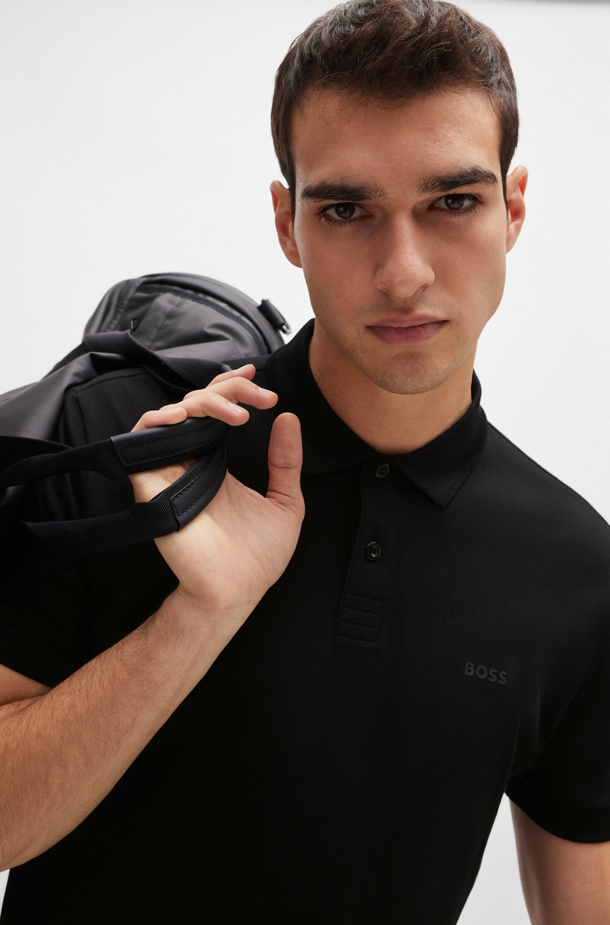 BOSS GREEN Poloshirt »Pio 1«, mit Polokragen