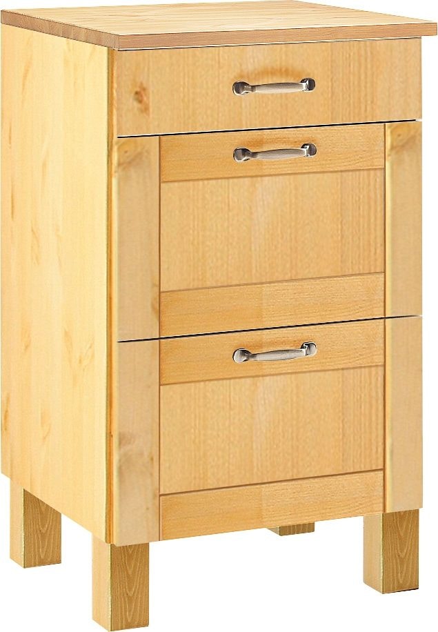 Unterschrank »Alby«, Breite 50 cm, 3 Schubladen