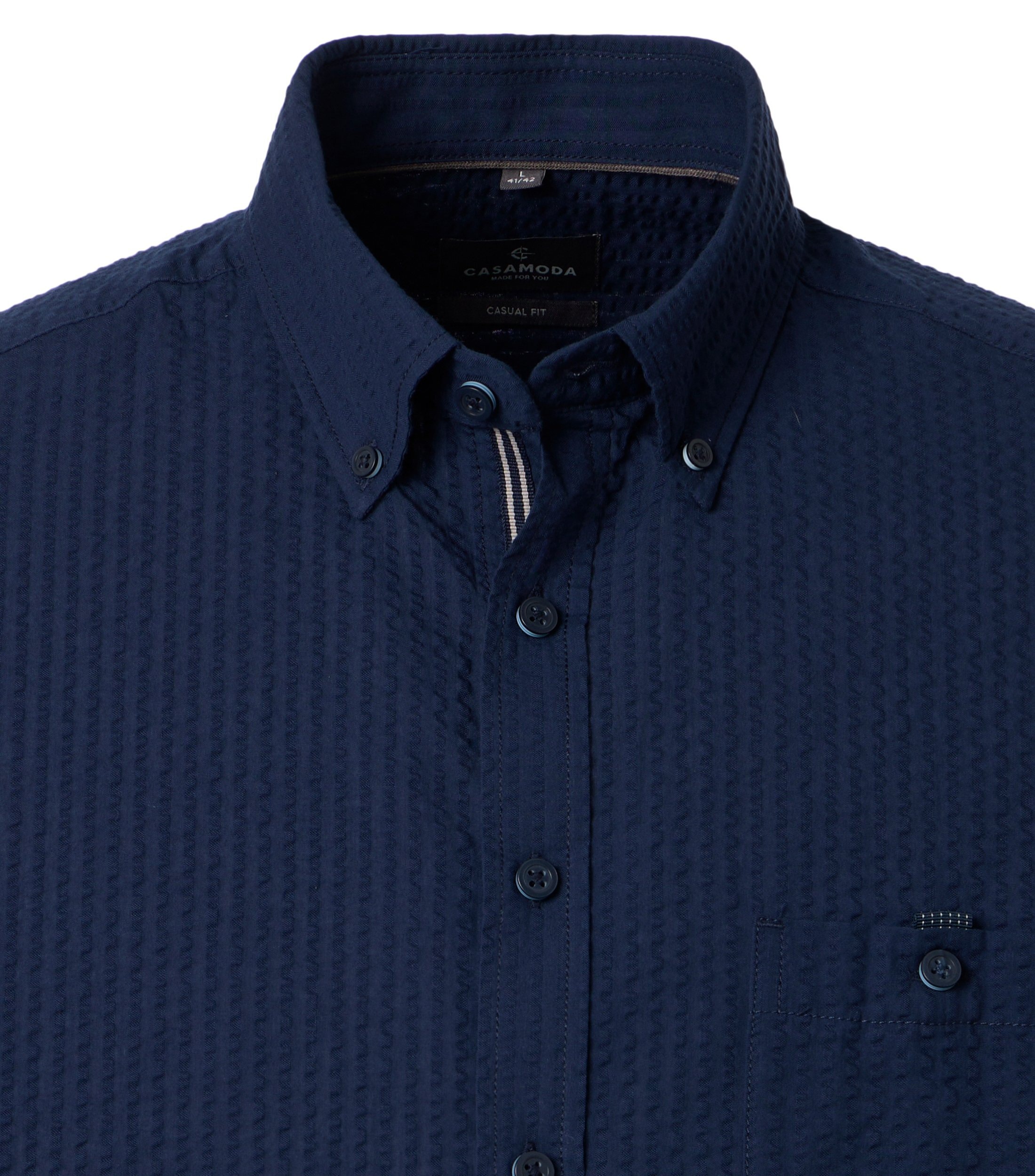 Thumbnail - CASAMODA Langarmhemd "CASAMODA Freizeithemd uni"