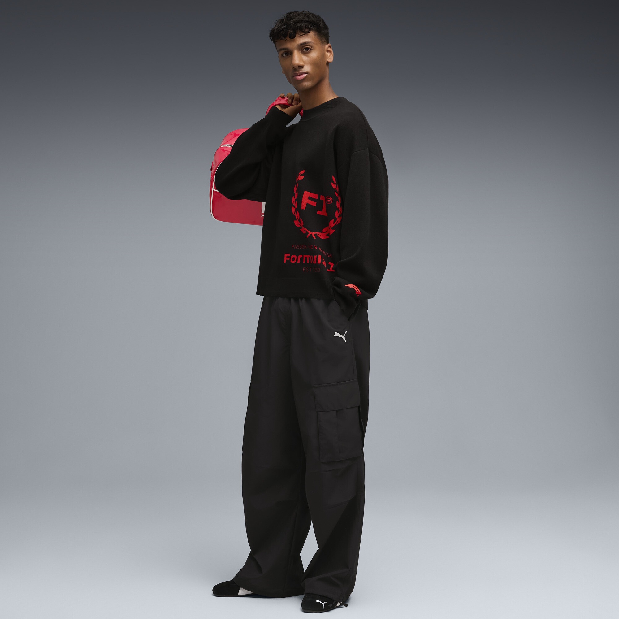 PUMA Sweatshirt »F1® 75 Yrs Strick-Sweatshirt Herren«