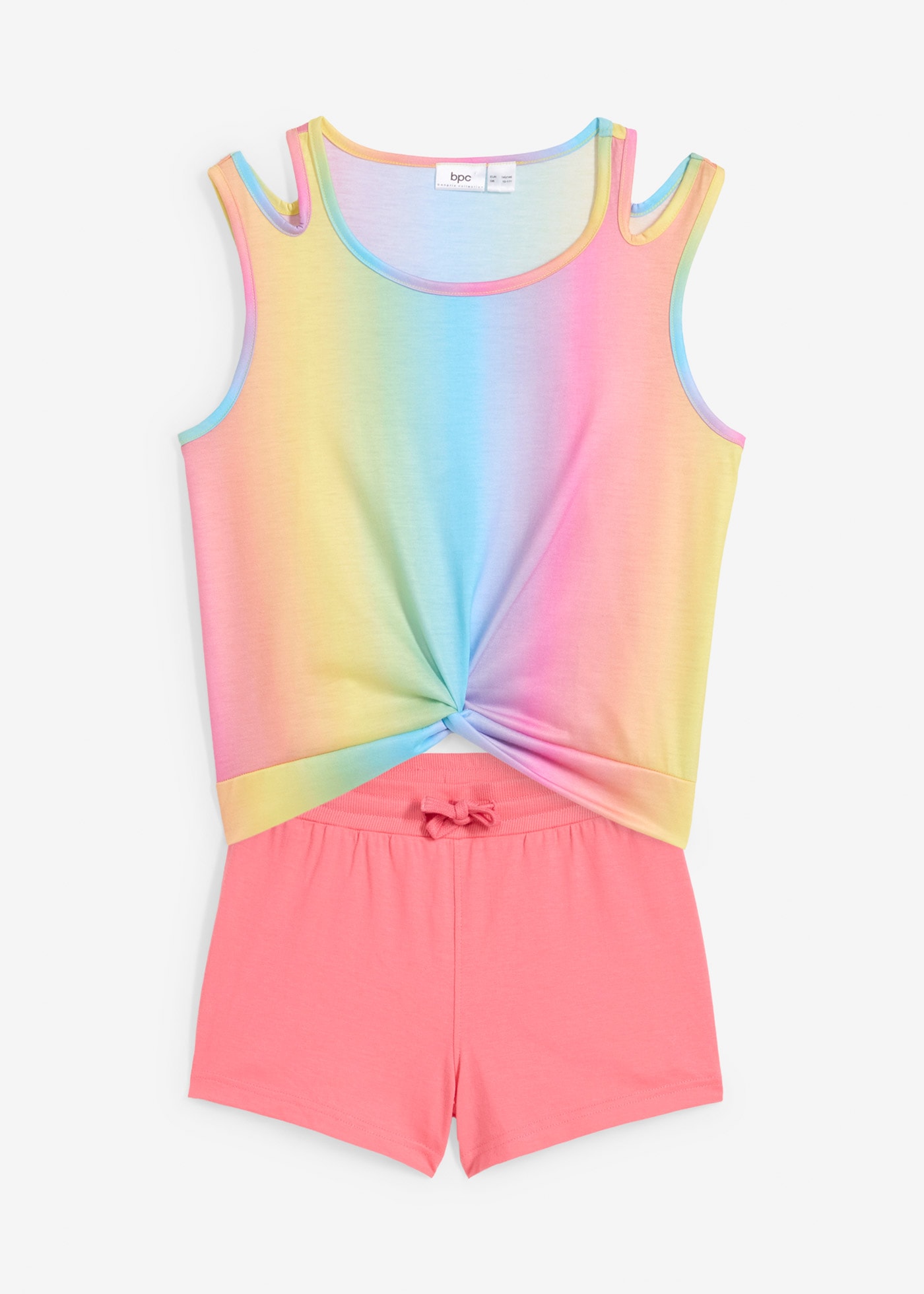 bonprix Shorts »Top und Shorts (2-tlg.Set)«  Top und Shorts (2-tlg.Set)