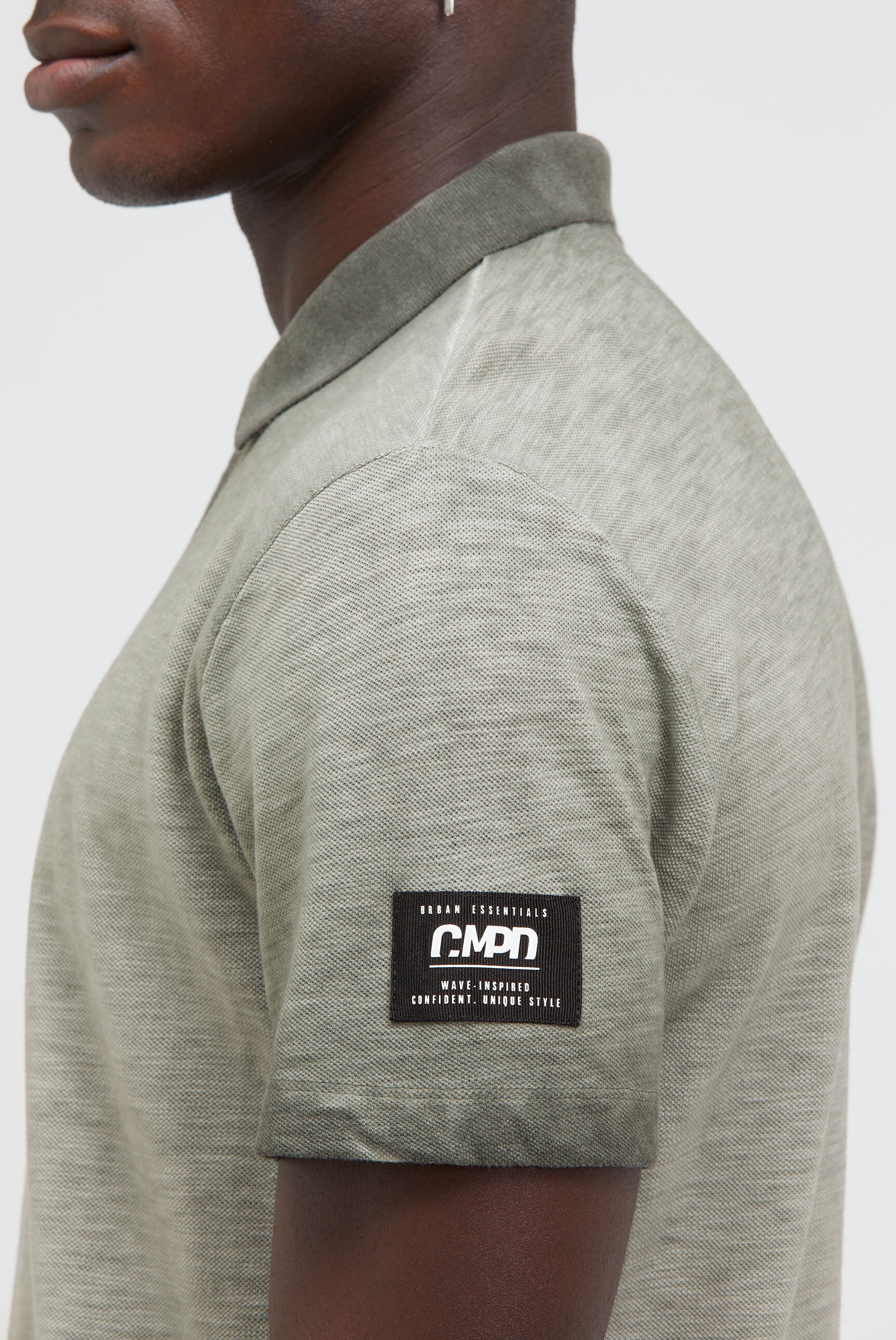 CMPD Poloshirt, aus Baumwolle