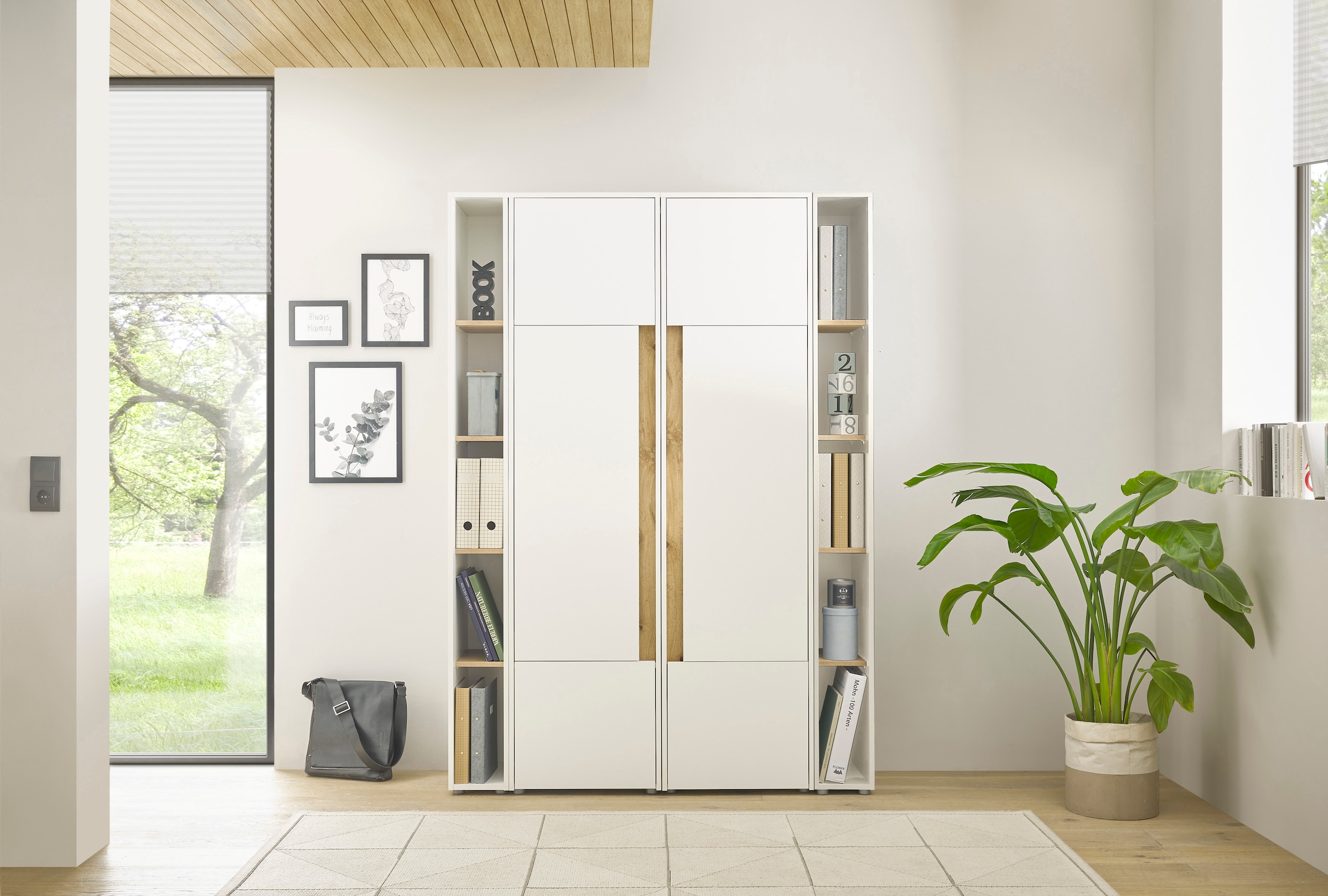 Home affaire Büromöbel-Set "CiTY/GiRON" Set, 4 Stk. tlg. günstig online kaufen